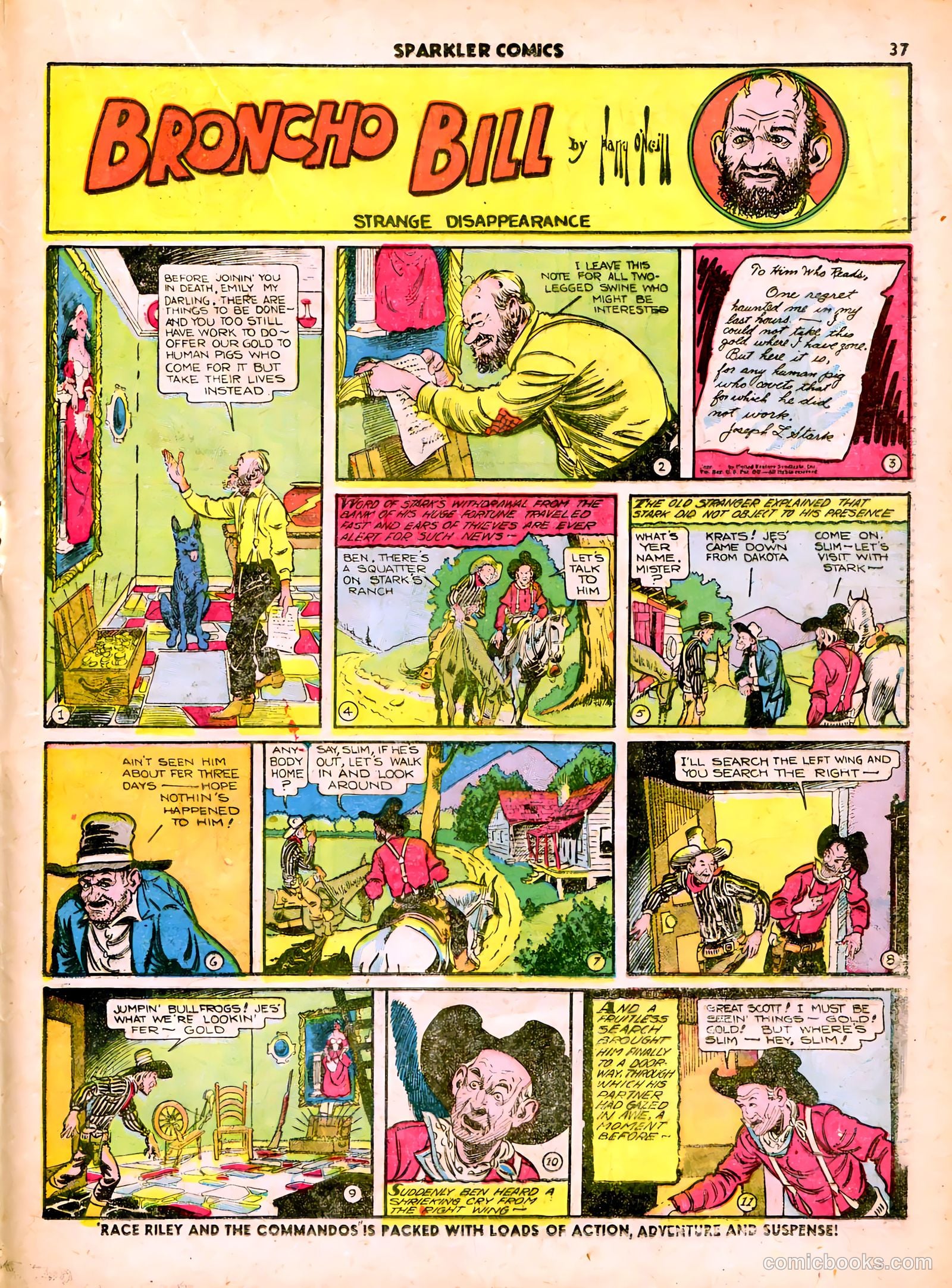 Sparkle Comics #18 (1951) — page 32 of 56