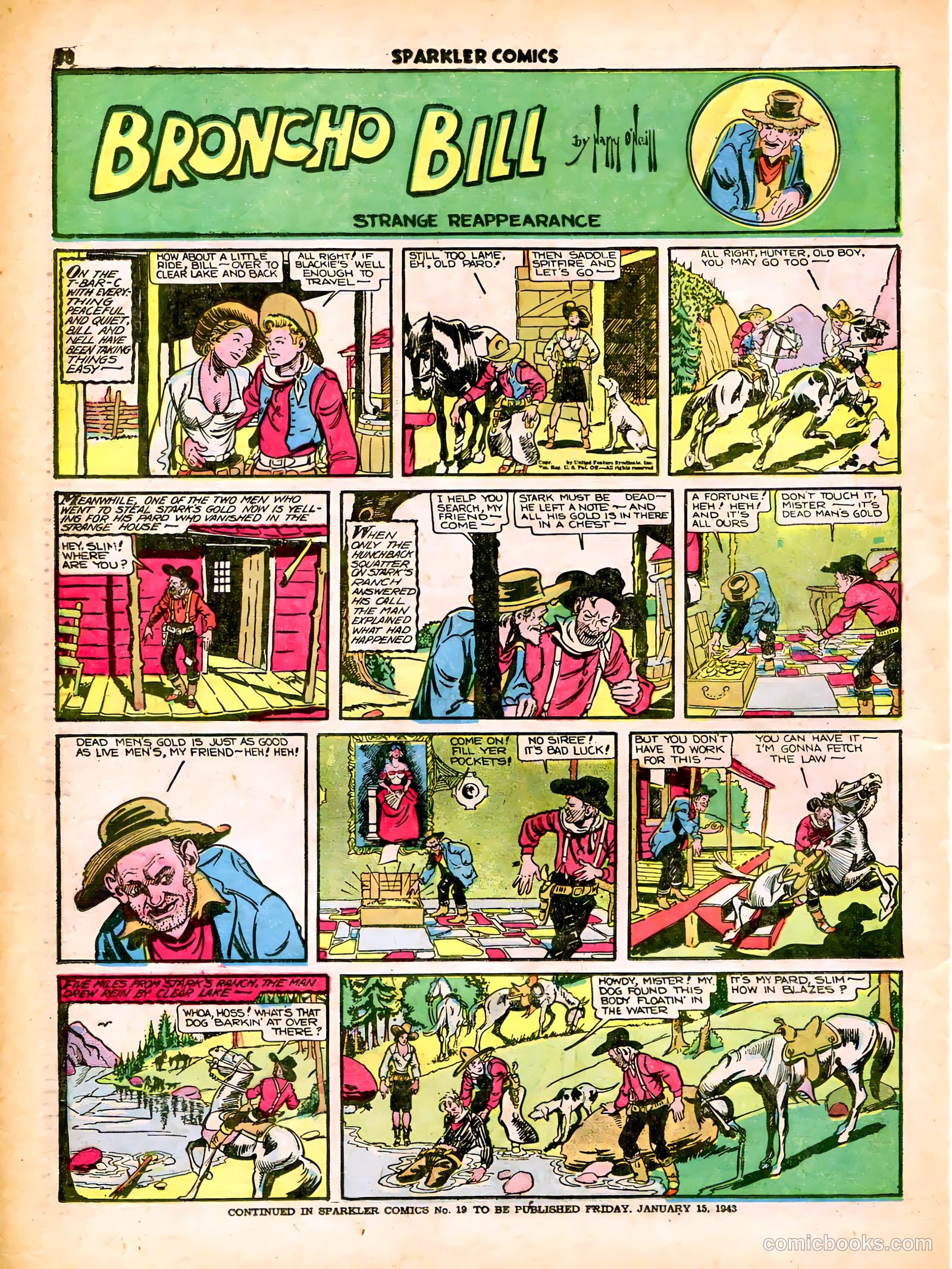 Sparkle Comics #18 (1951) — page 33 of 56