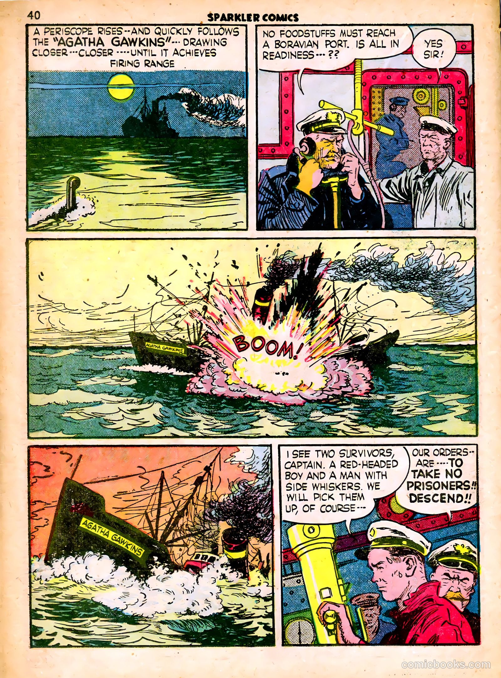 Sparkle Comics #18 (1951) — page 35 of 56