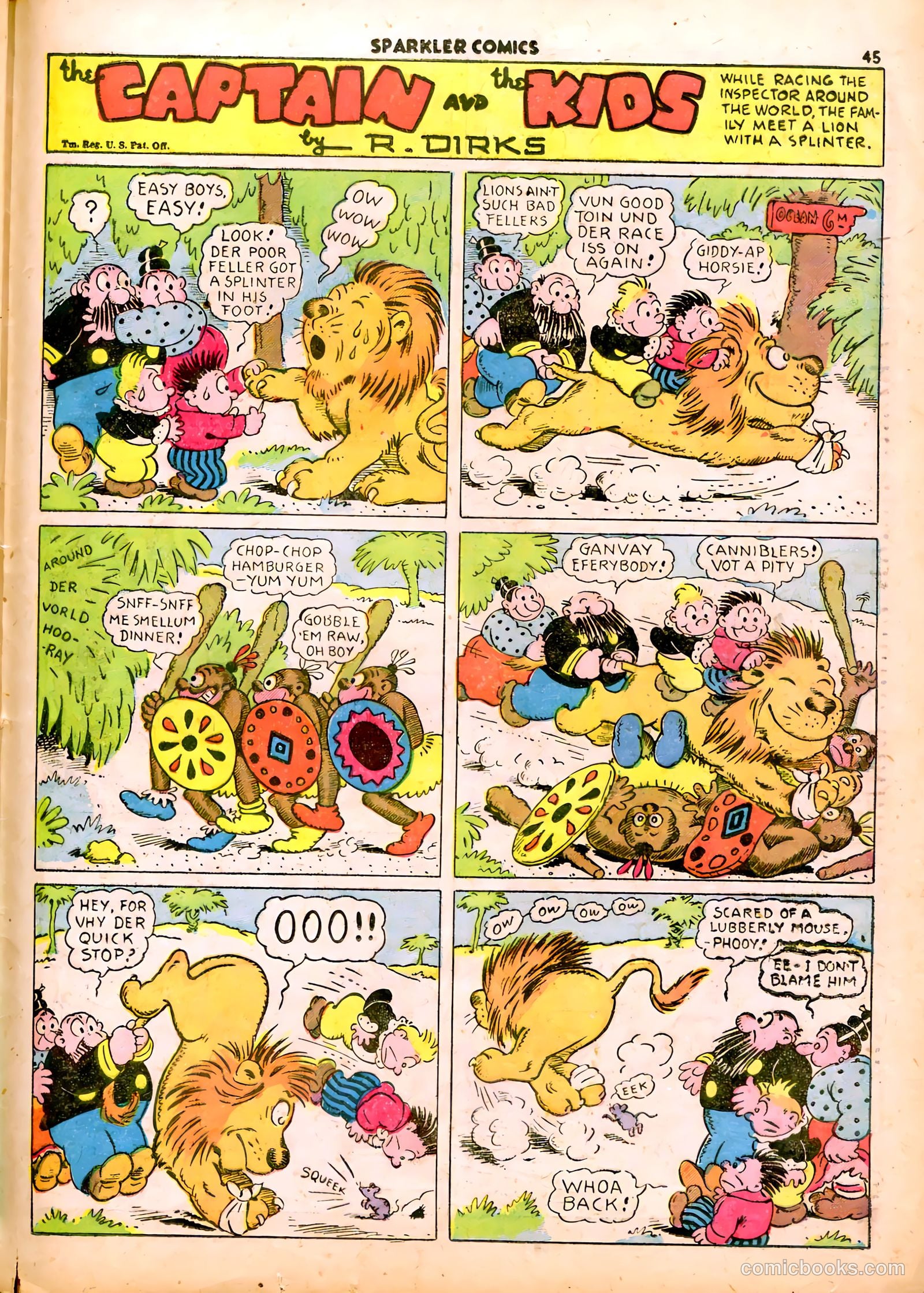 Sparkle Comics #18 (1951) — page 40 of 56