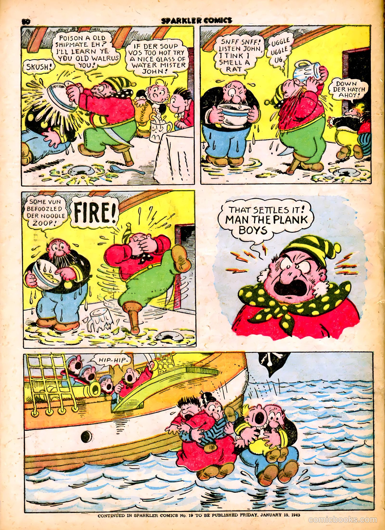Sparkle Comics #18 (1951) — page 45 of 56