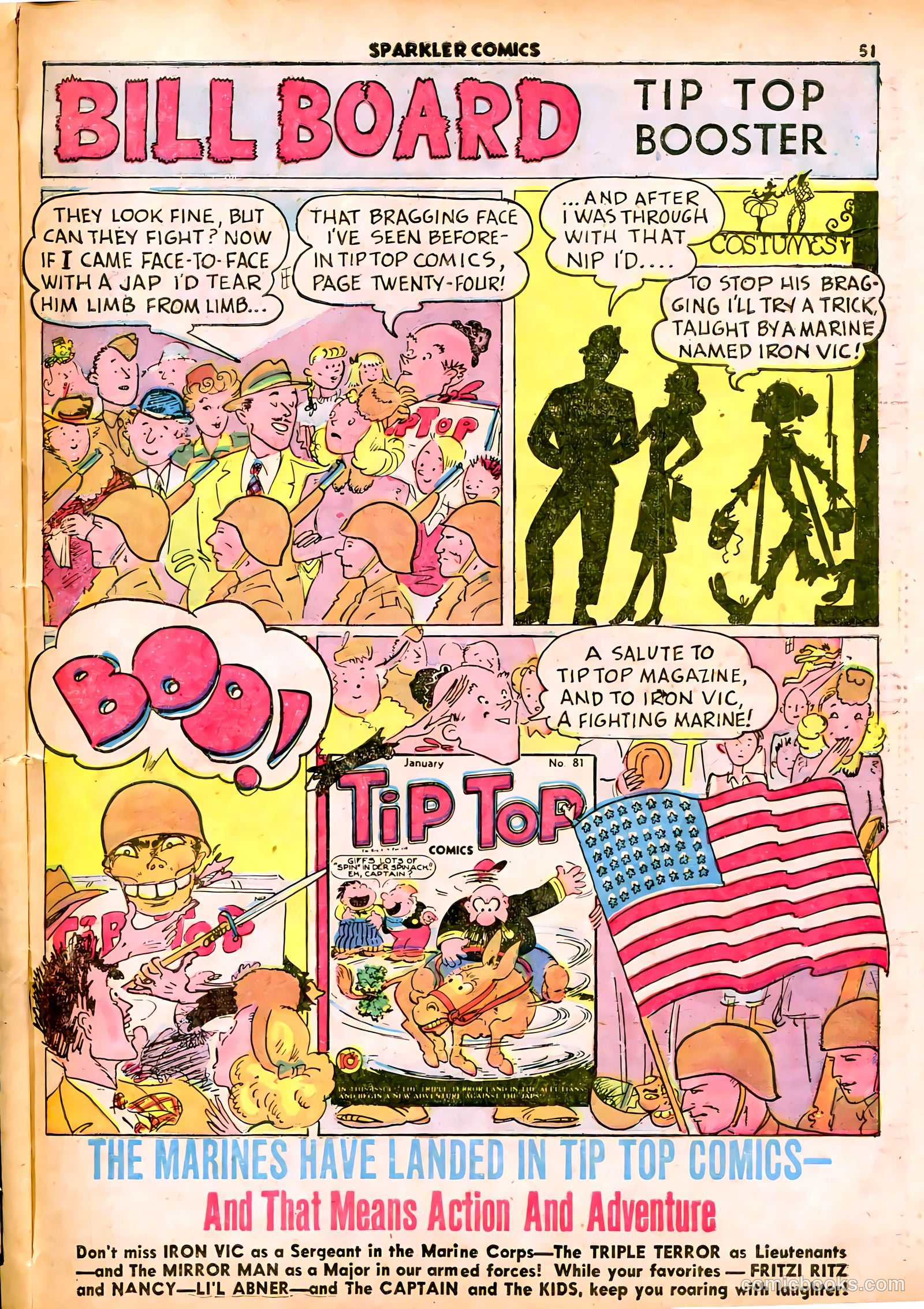 Sparkle Comics #18 (1951) — page 46 of 56