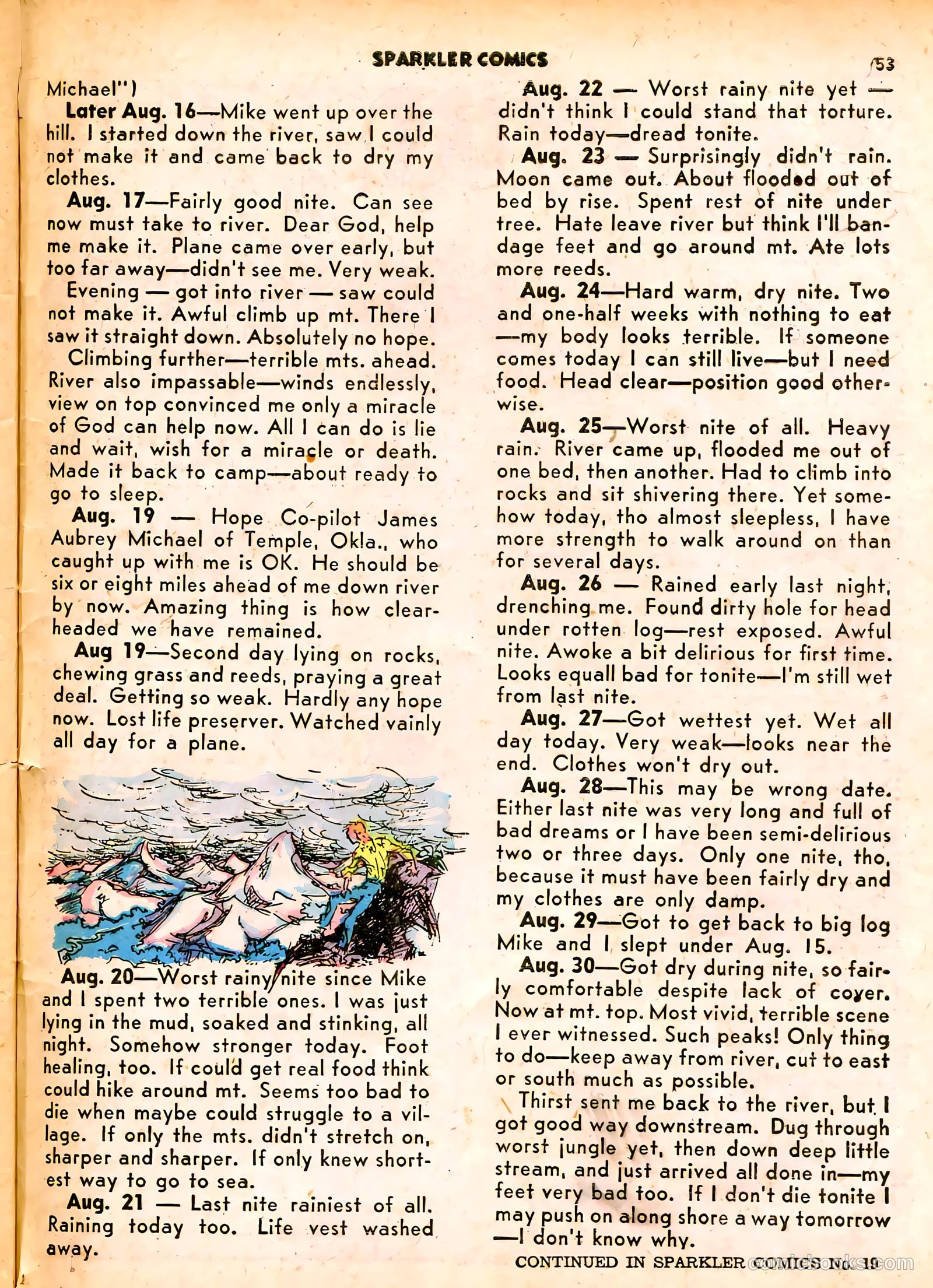 Sparkle Comics #18 (1951) — page 48 of 56