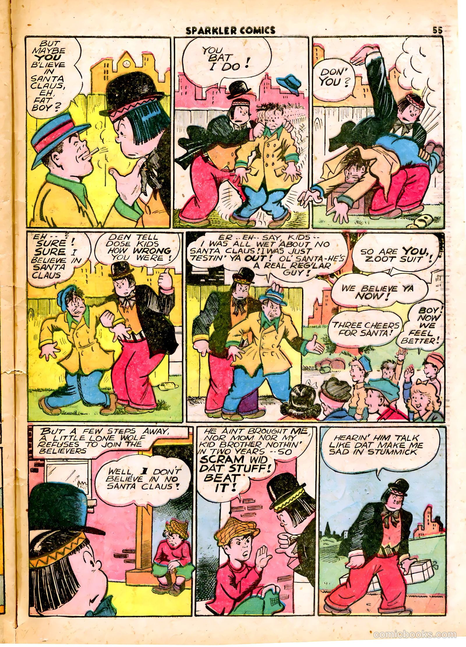 Sparkle Comics #18 (1951) — page 50 of 56