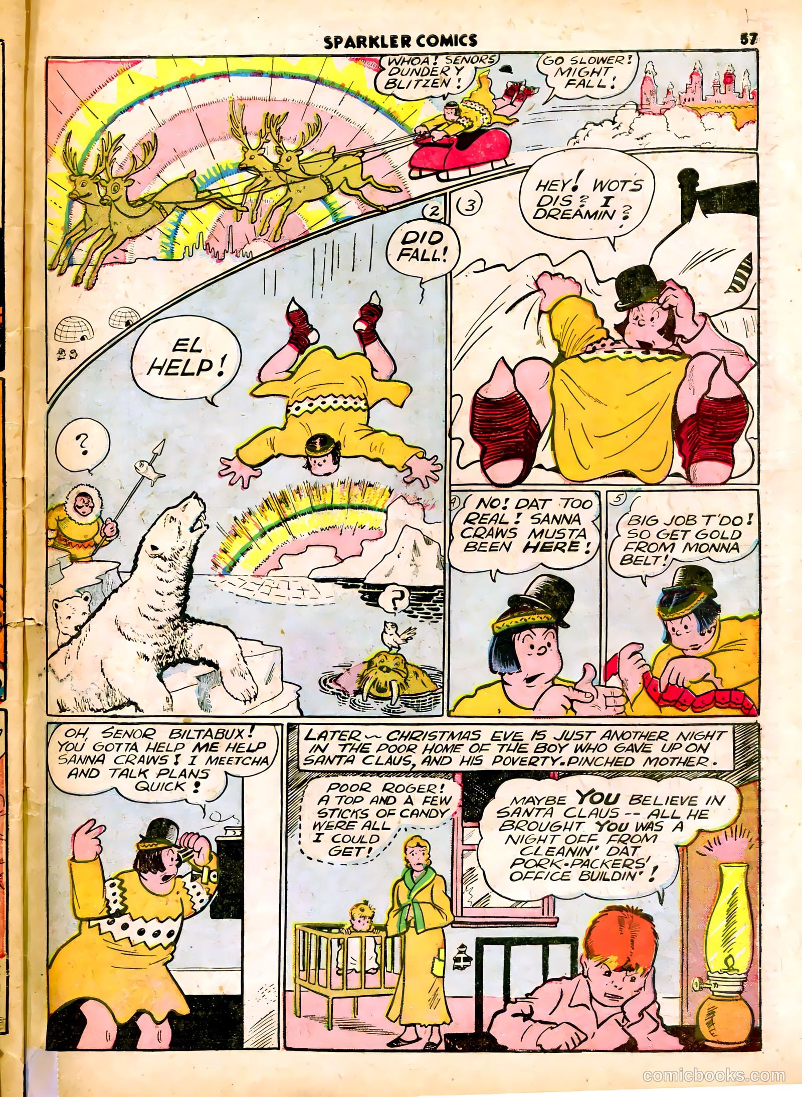 Sparkle Comics #18 (1951) — page 52 of 56