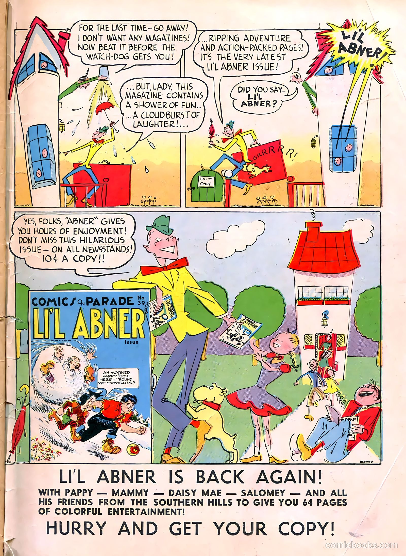 Sparkle Comics #18 (1951) — page 55 of 56