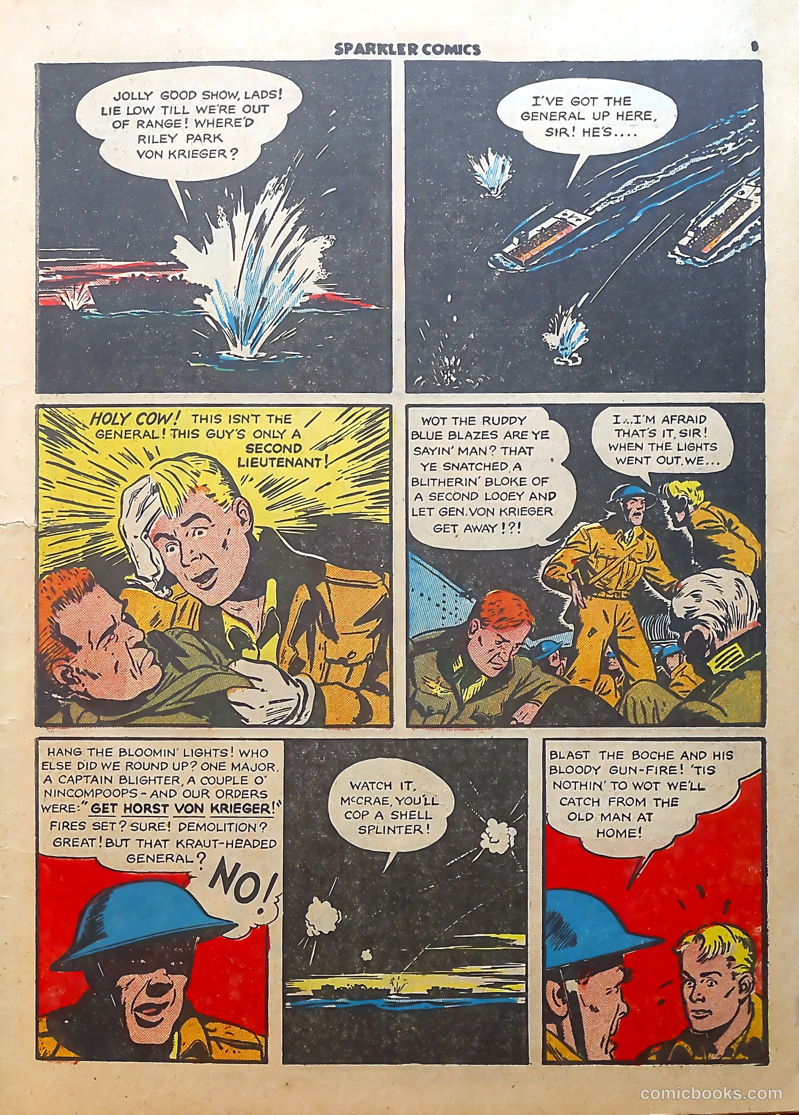 Sparkle Comics #19 (1951) — page 7 of 54
