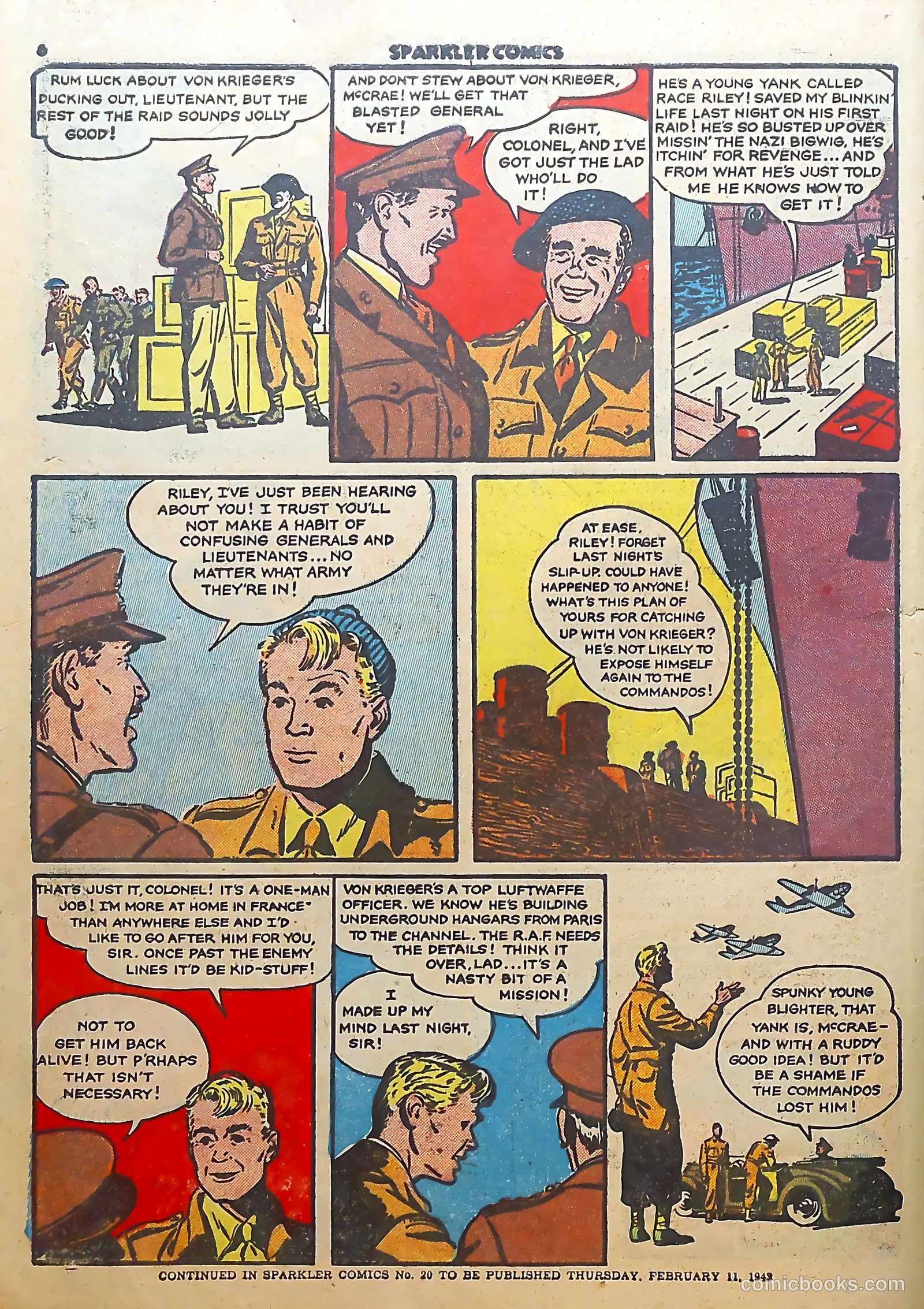 Sparkle Comics #19 (1951) — page 8 of 54