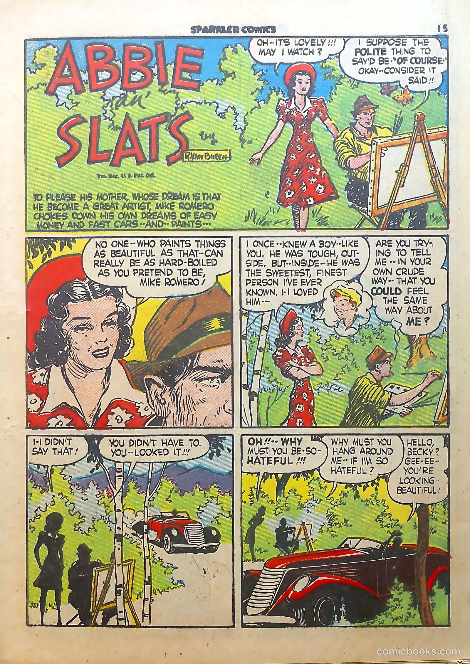 Sparkle Comics #19 (1951) — page 10 of 54