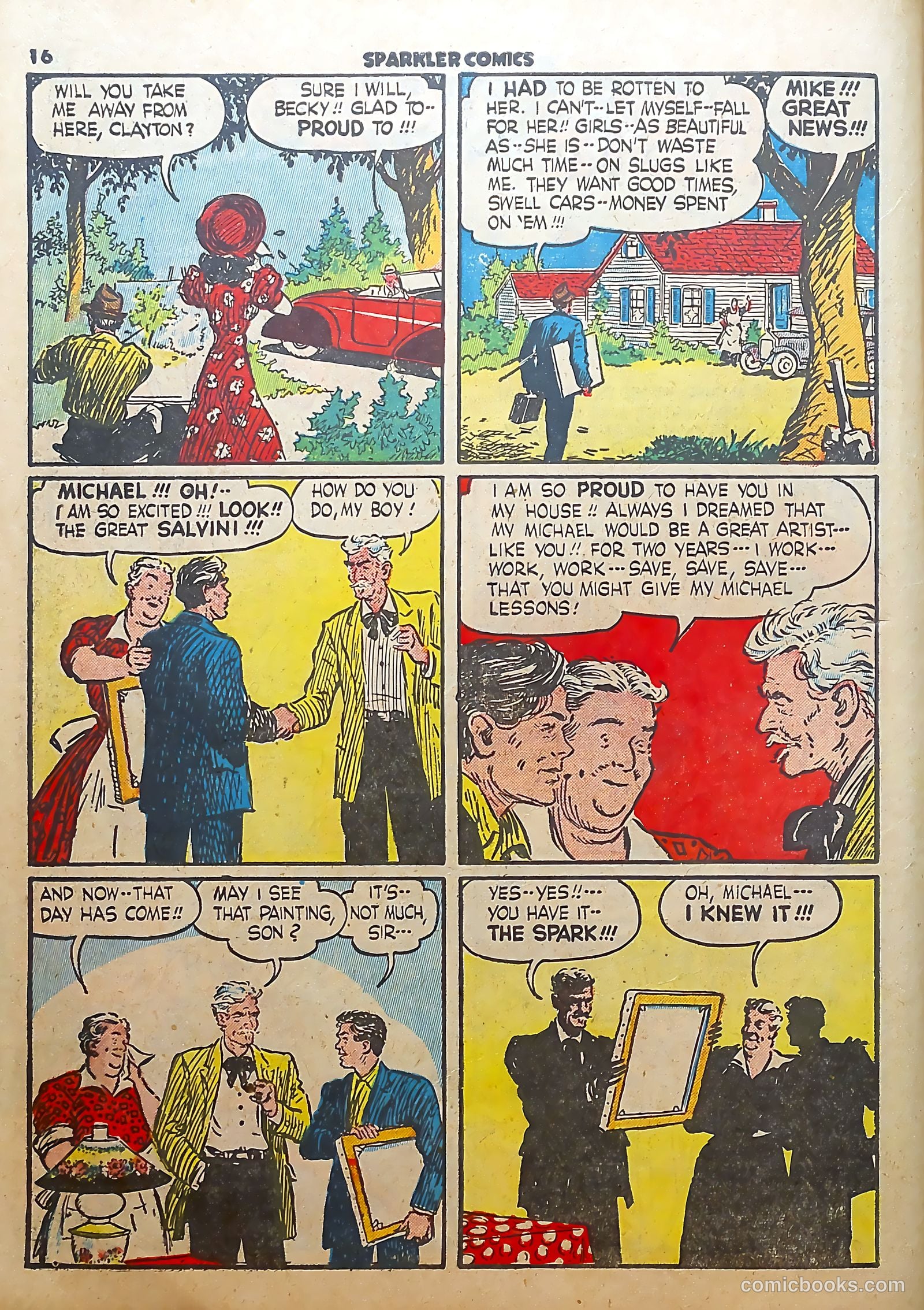 Sparkle Comics #19 (1951) — page 11 of 54