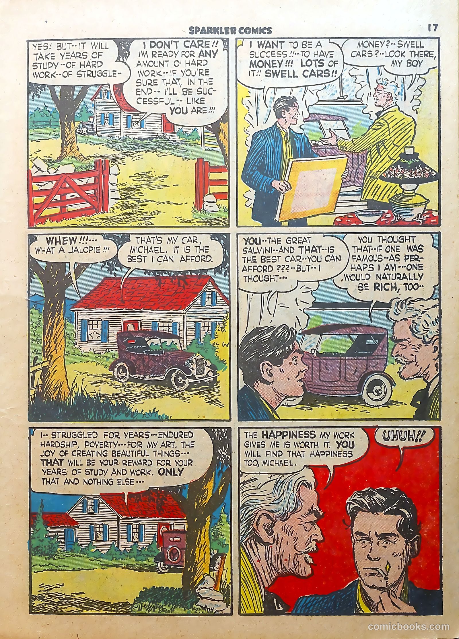 Sparkle Comics #19 (1951) — page 12 of 54