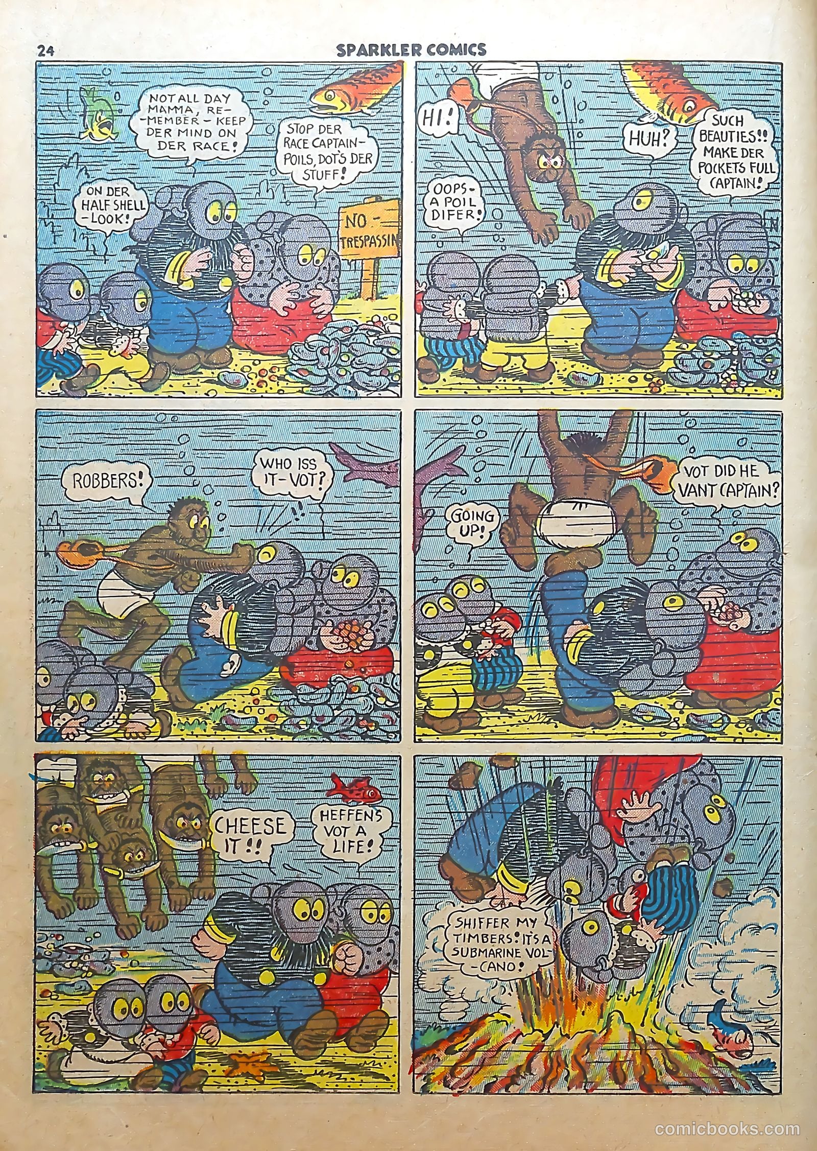 Sparkle Comics #19 (1951) — page 19 of 54