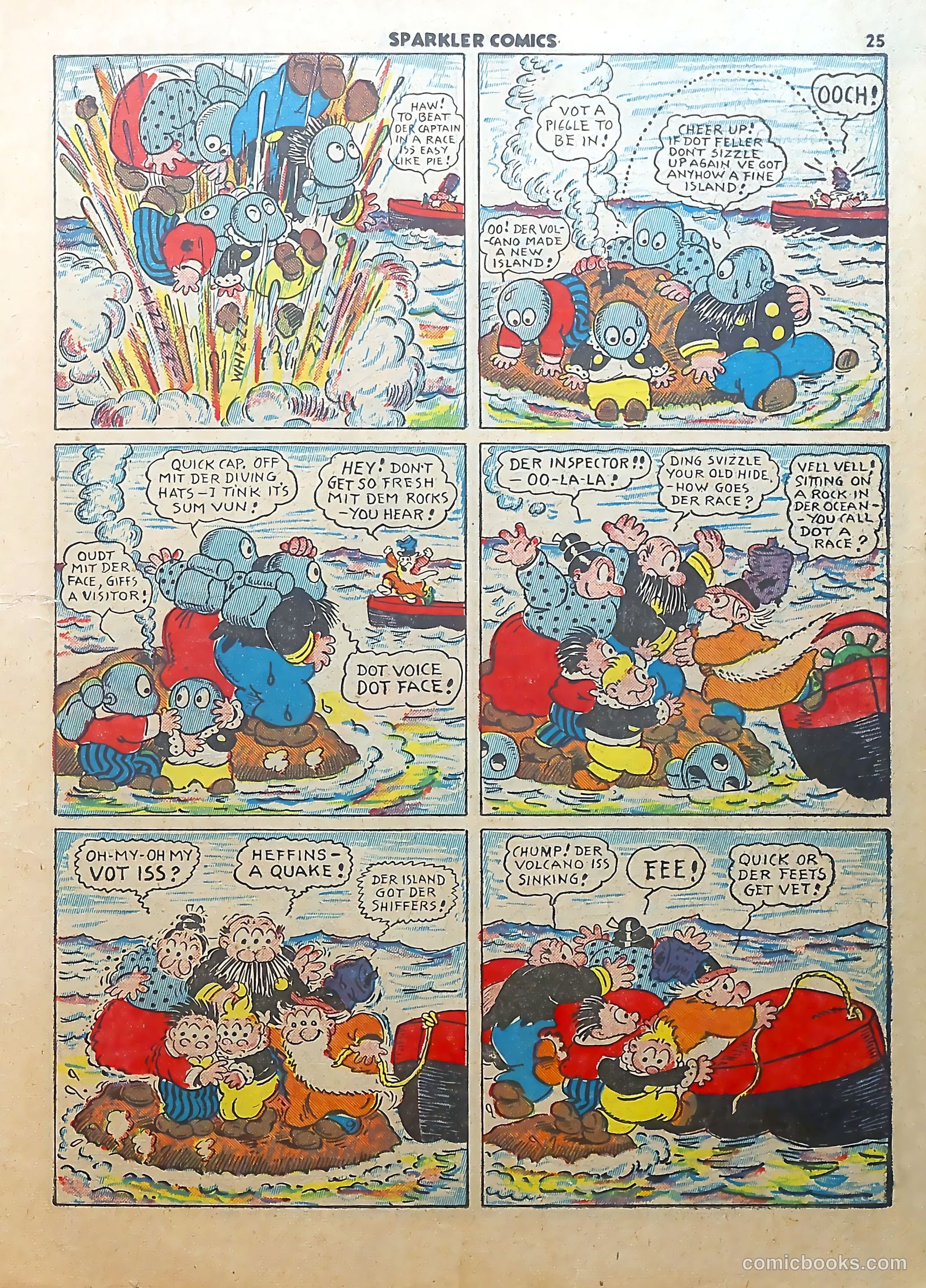 Sparkle Comics #19 (1951) — page 20 of 54