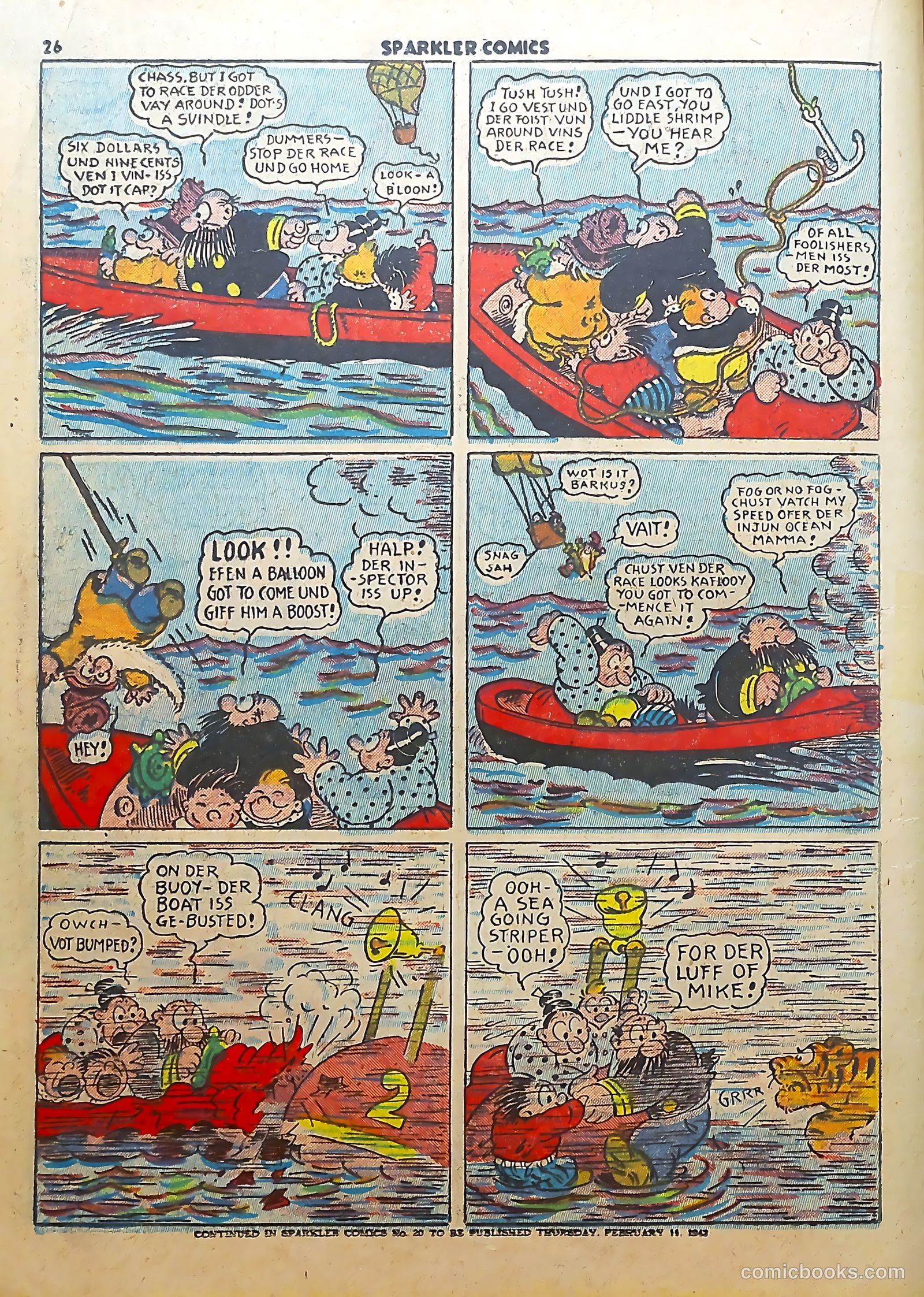Sparkle Comics #19 (1951) — page 21 of 54