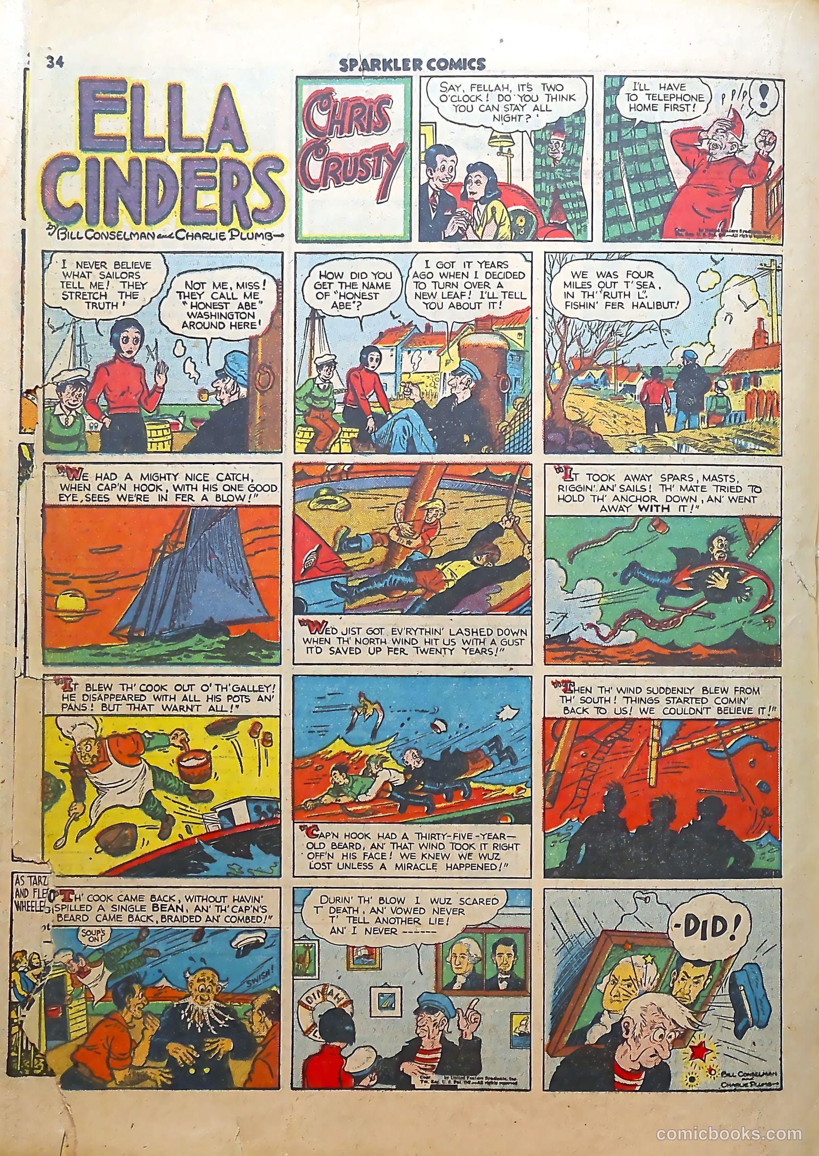Sparkle Comics #19 (1951) — page 24 of 54