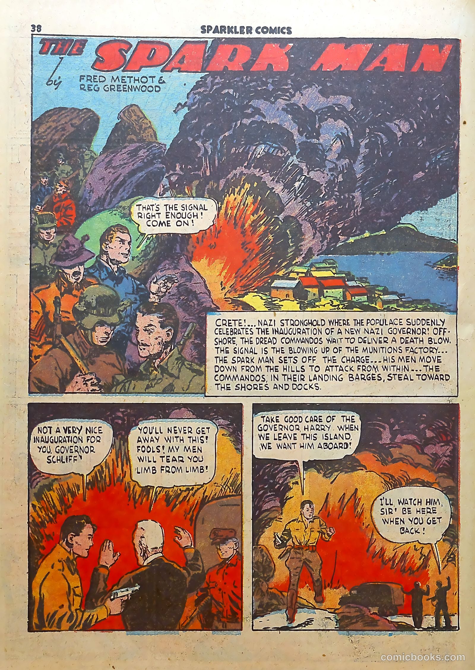 Sparkle Comics #19 (1951) — page 26 of 54