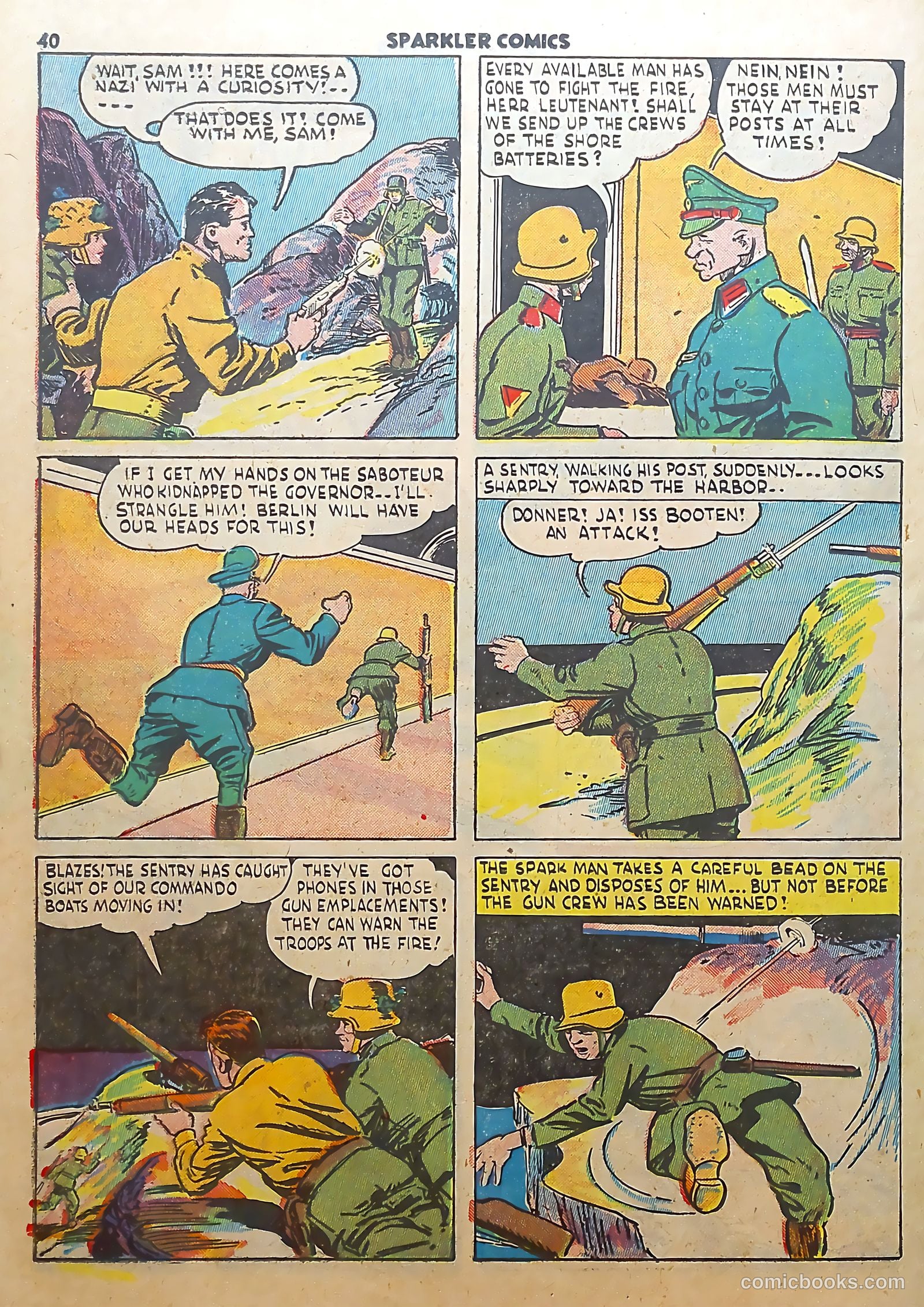 Sparkle Comics #19 (1951) — page 28 of 54