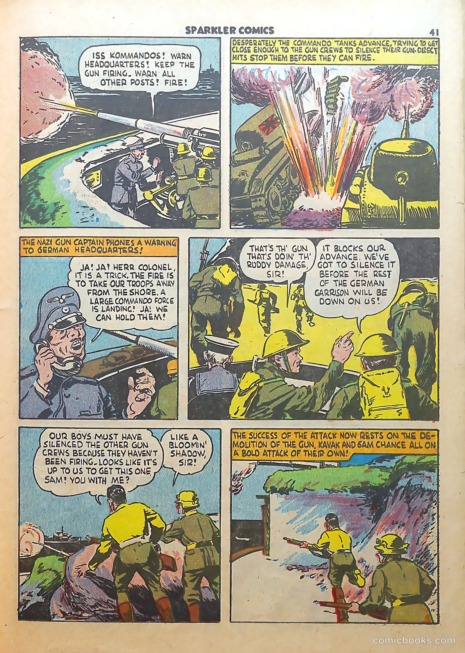 Sparkle Comics #19 (1951) — page 29 of 54