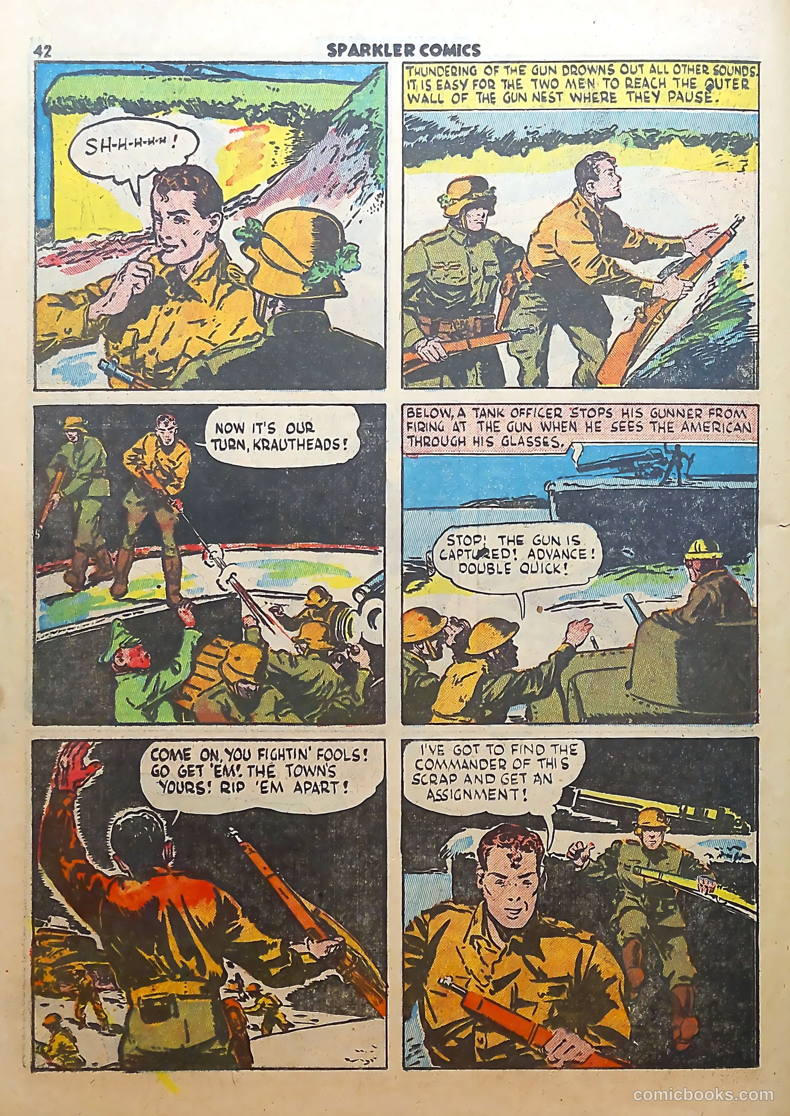 Sparkle Comics #19 (1951) — page 30 of 54
