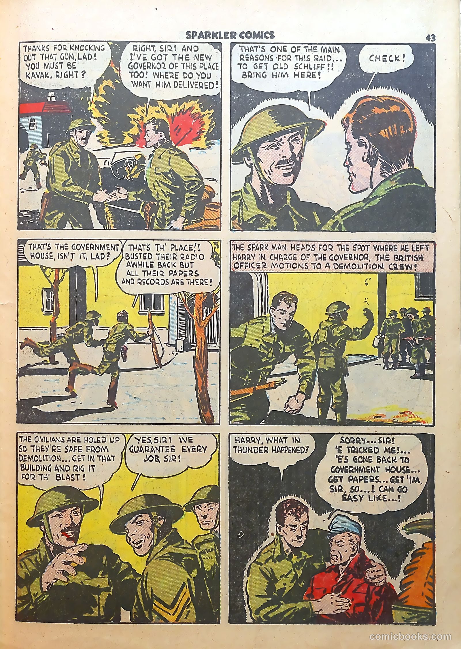 Sparkle Comics #19 (1951) — page 31 of 54