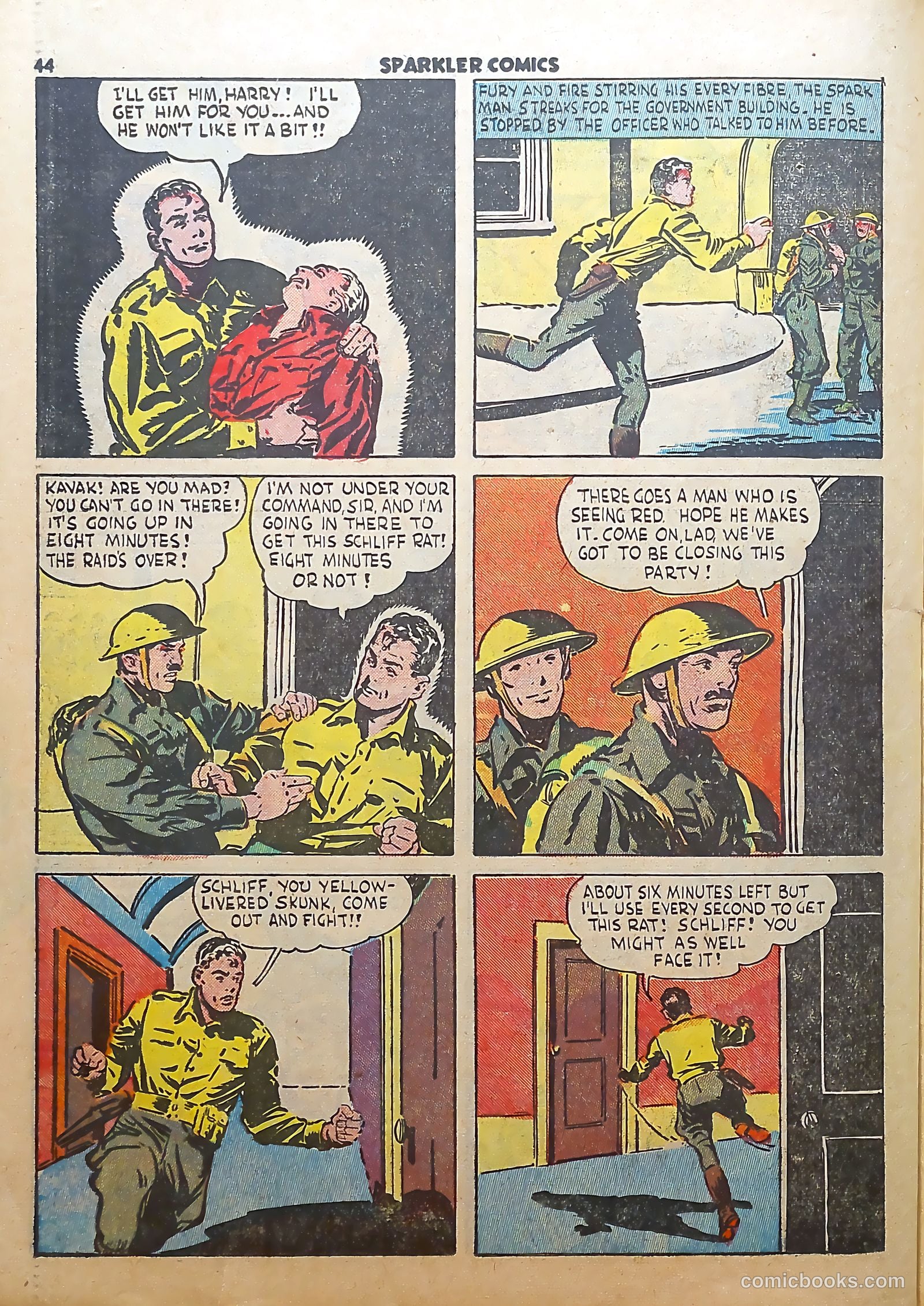 Sparkle Comics #19 (1951) — page 32 of 54