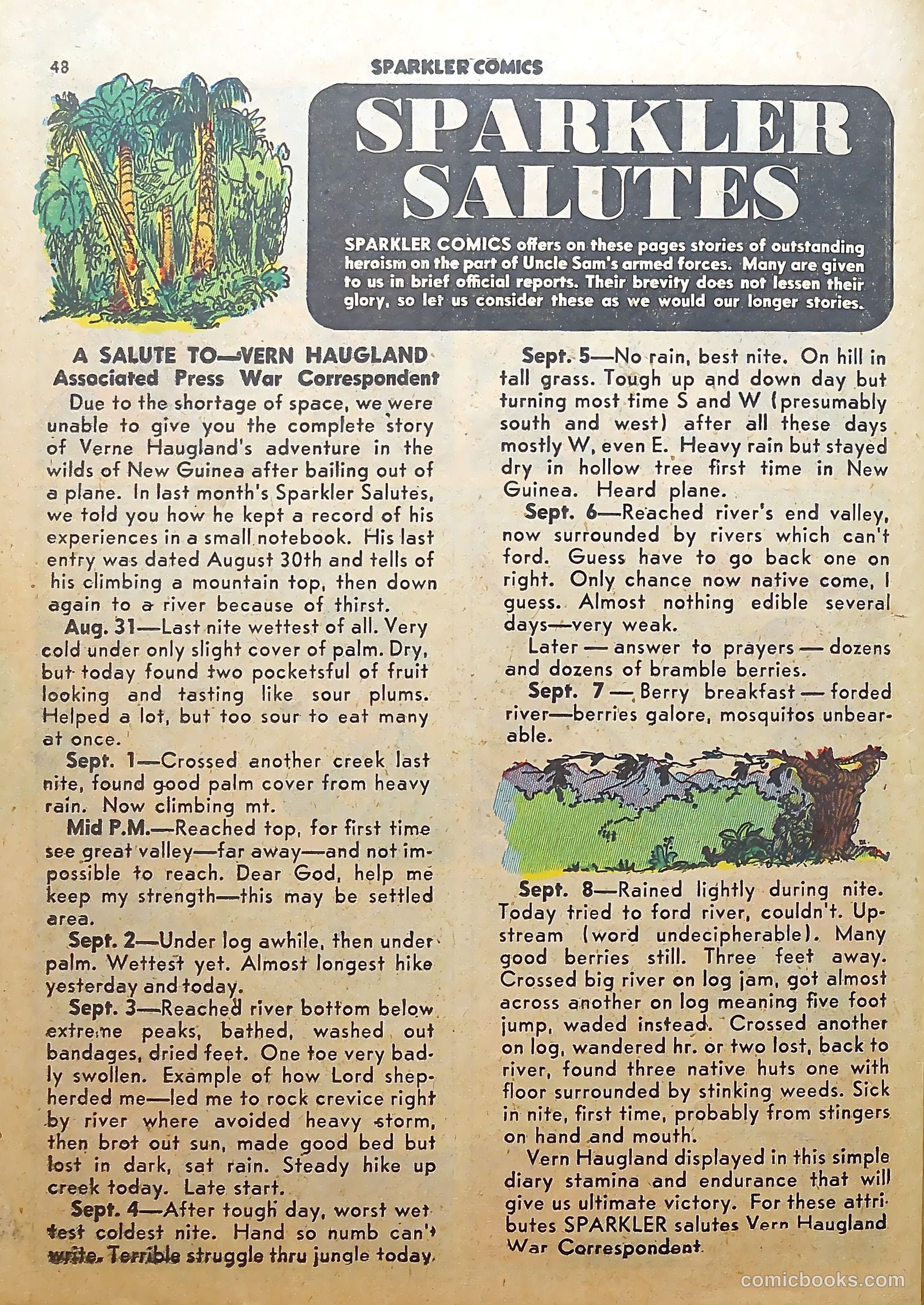 Sparkle Comics #19 (1951) — page 36 of 54