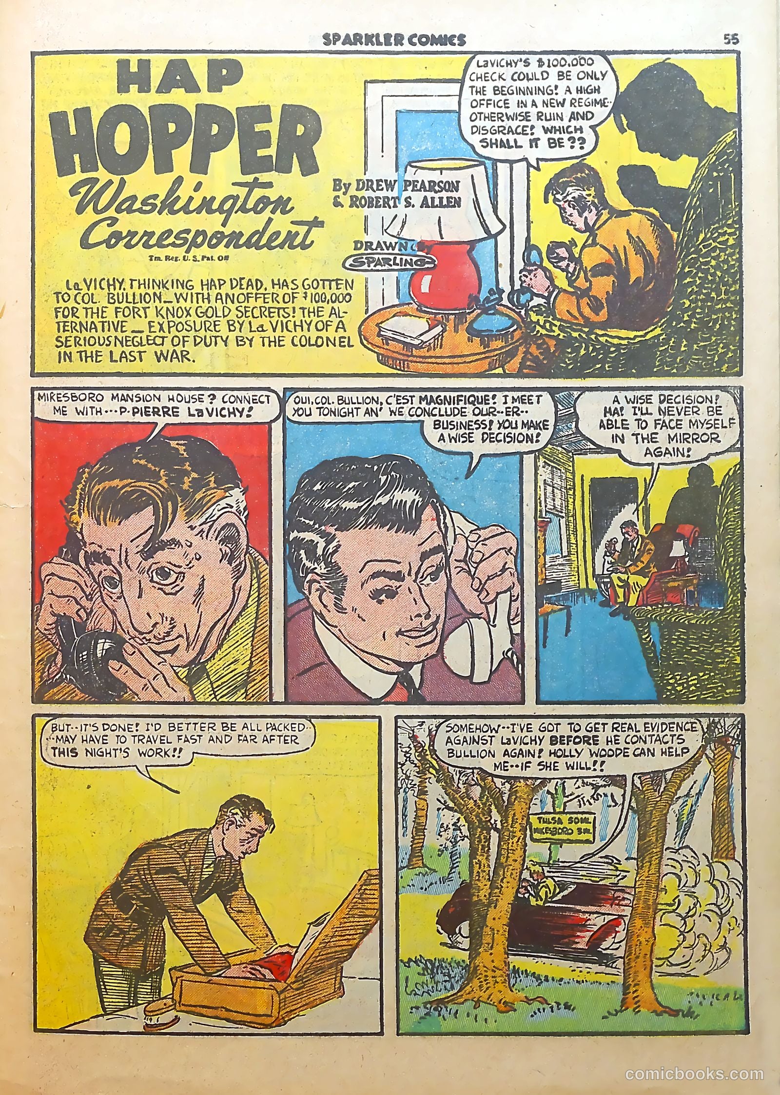 Sparkle Comics #19 (1951) — page 43 of 54