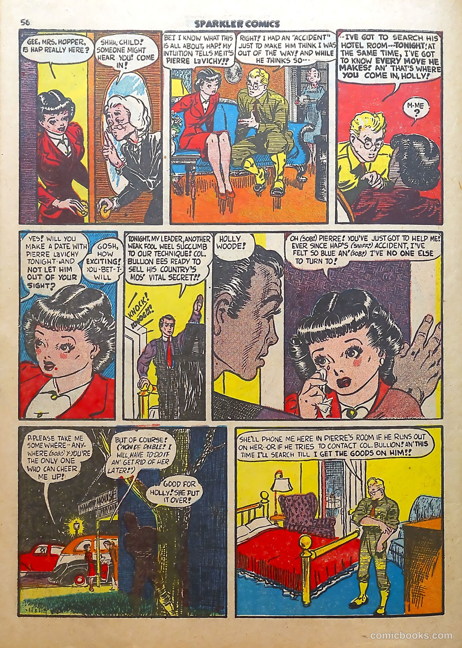 Sparkle Comics #19 (1951) — page 44 of 54