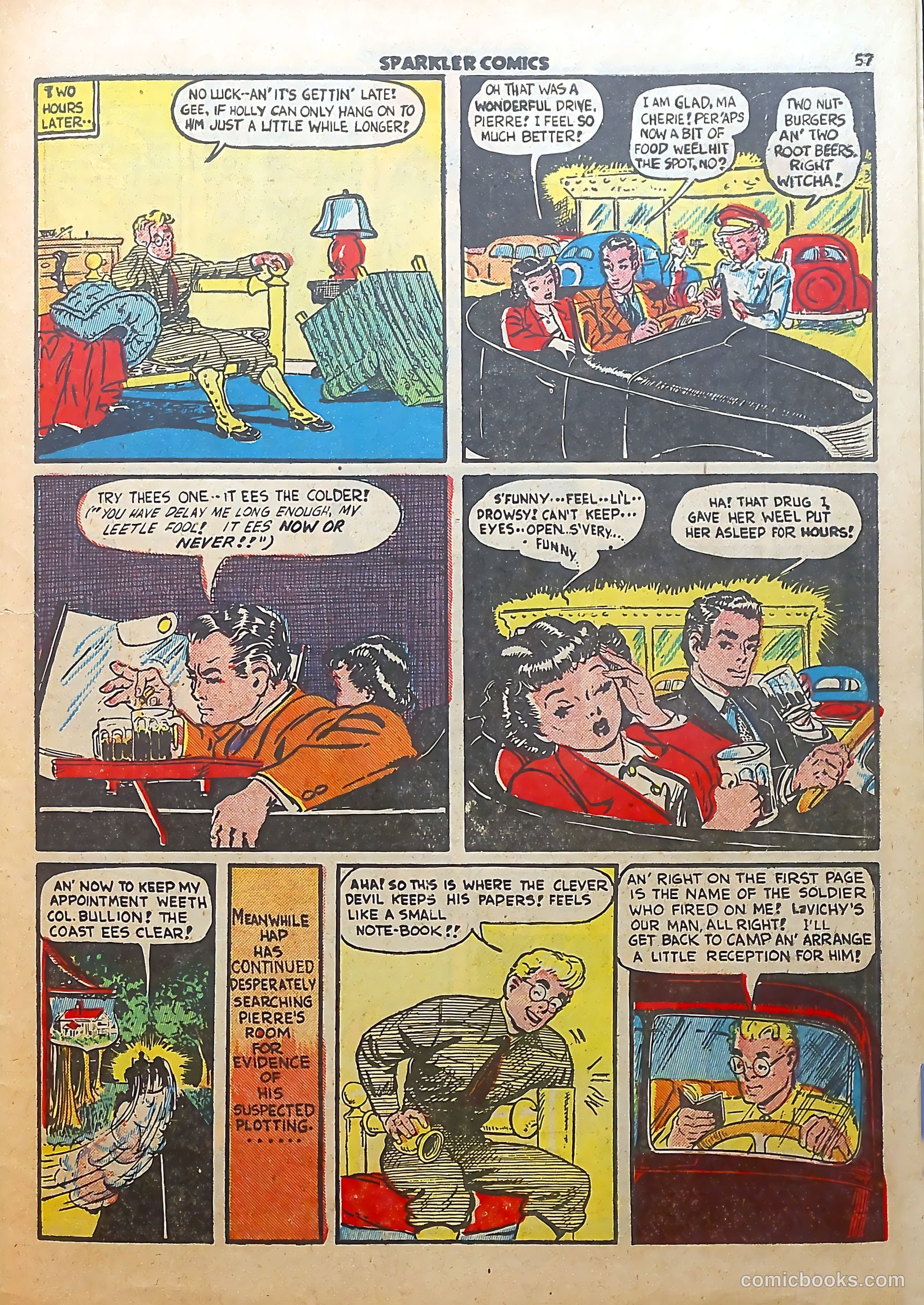 Sparkle Comics #19 (1951) — page 45 of 54