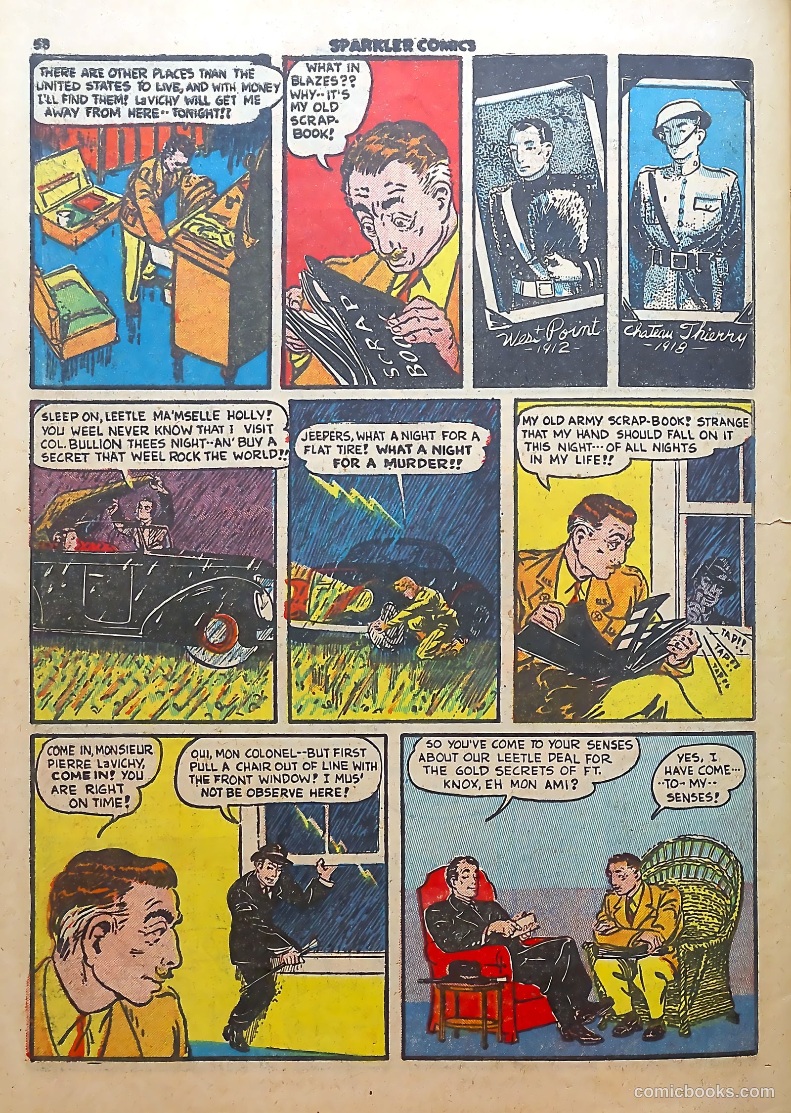 Sparkle Comics #19 (1951) — page 46 of 54