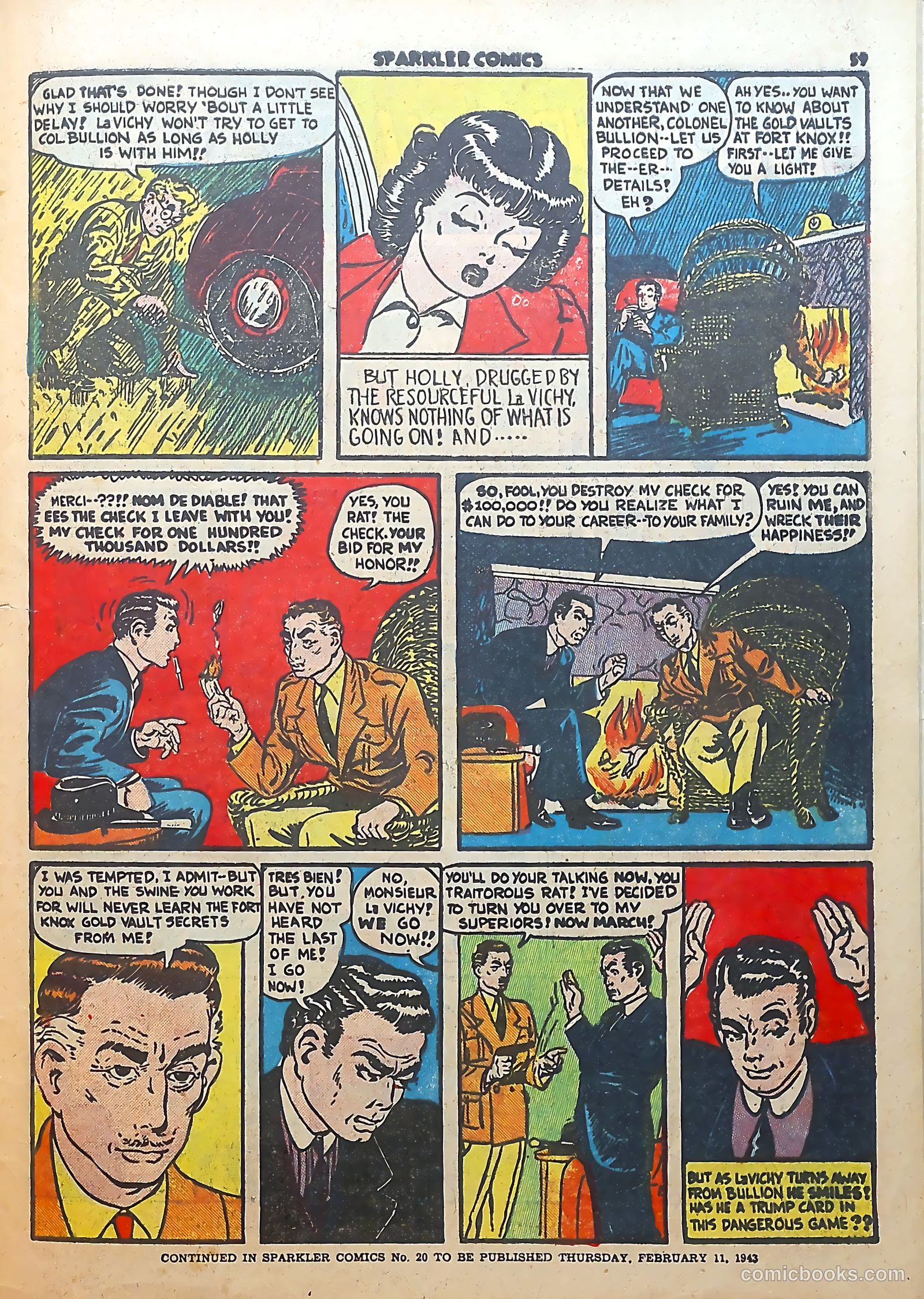 Sparkle Comics #19 (1951) — page 47 of 54