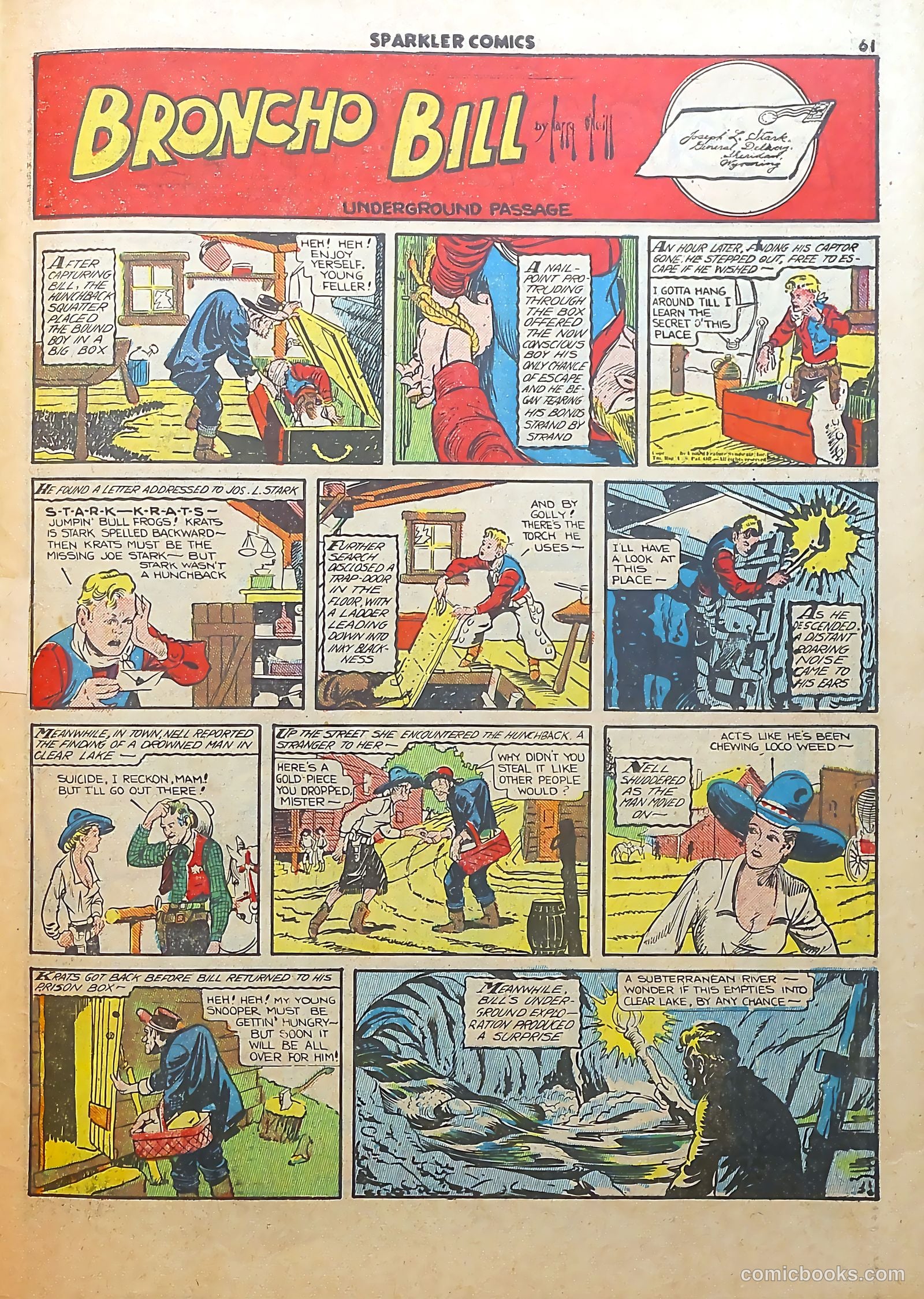 Sparkle Comics #19 (1951) — page 49 of 54