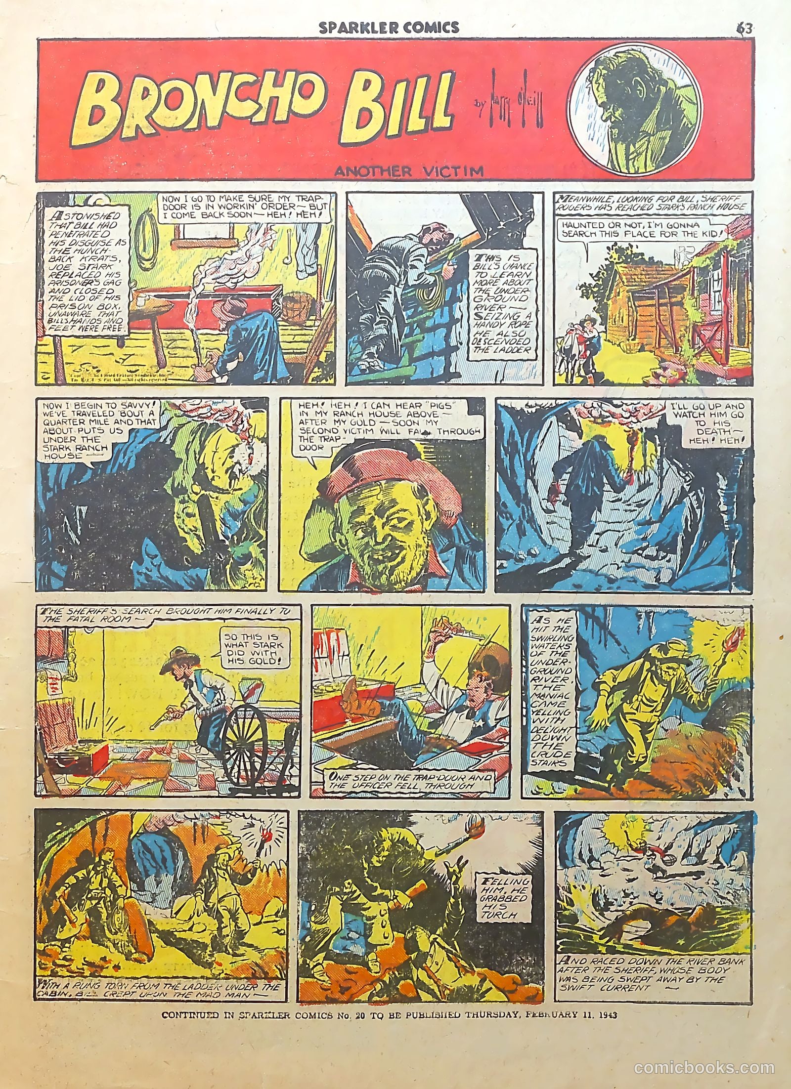 Sparkle Comics #19 (1951) — page 51 of 54