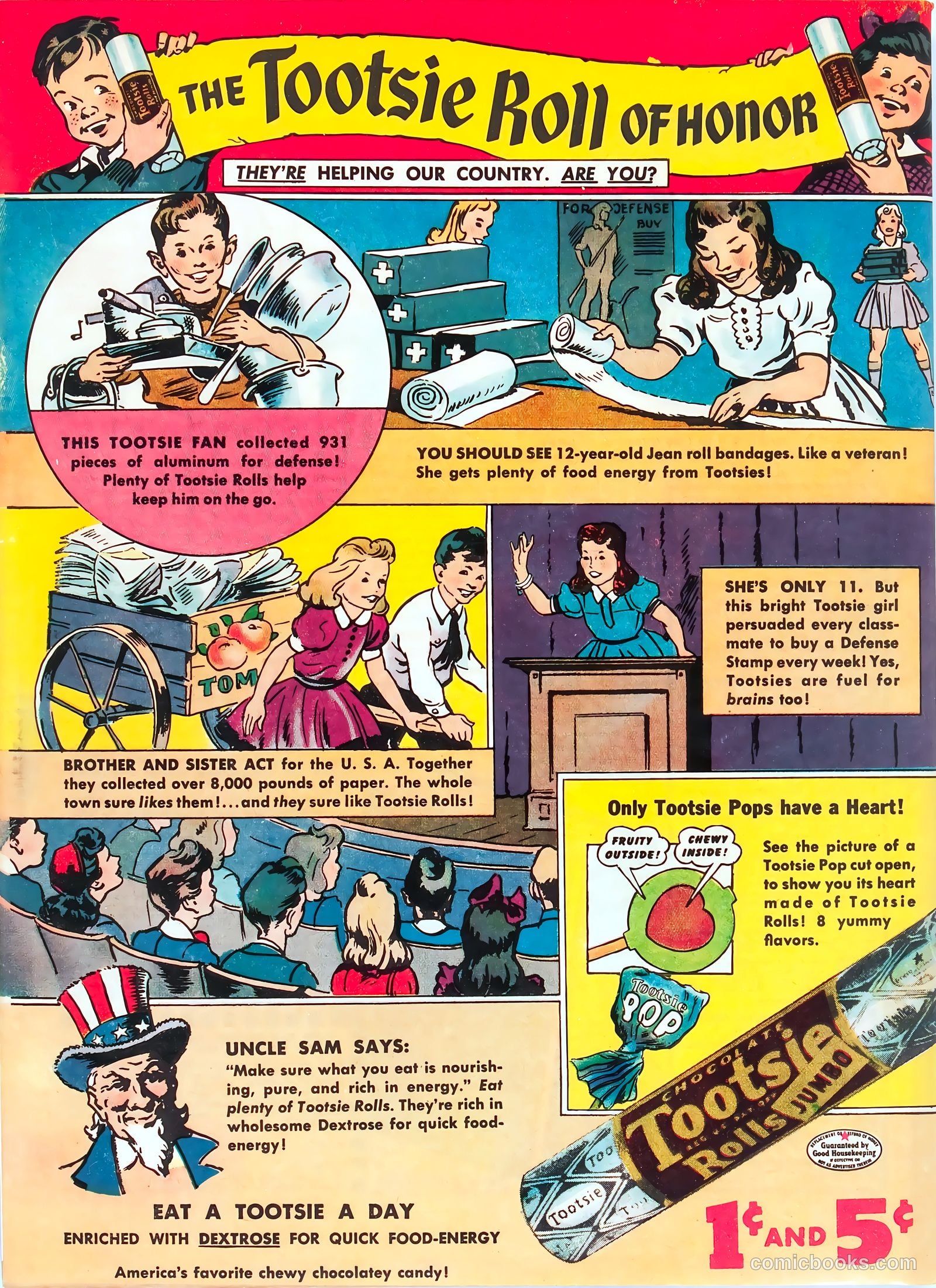 Sparkle Comics #19 (1951) — page 54 of 54