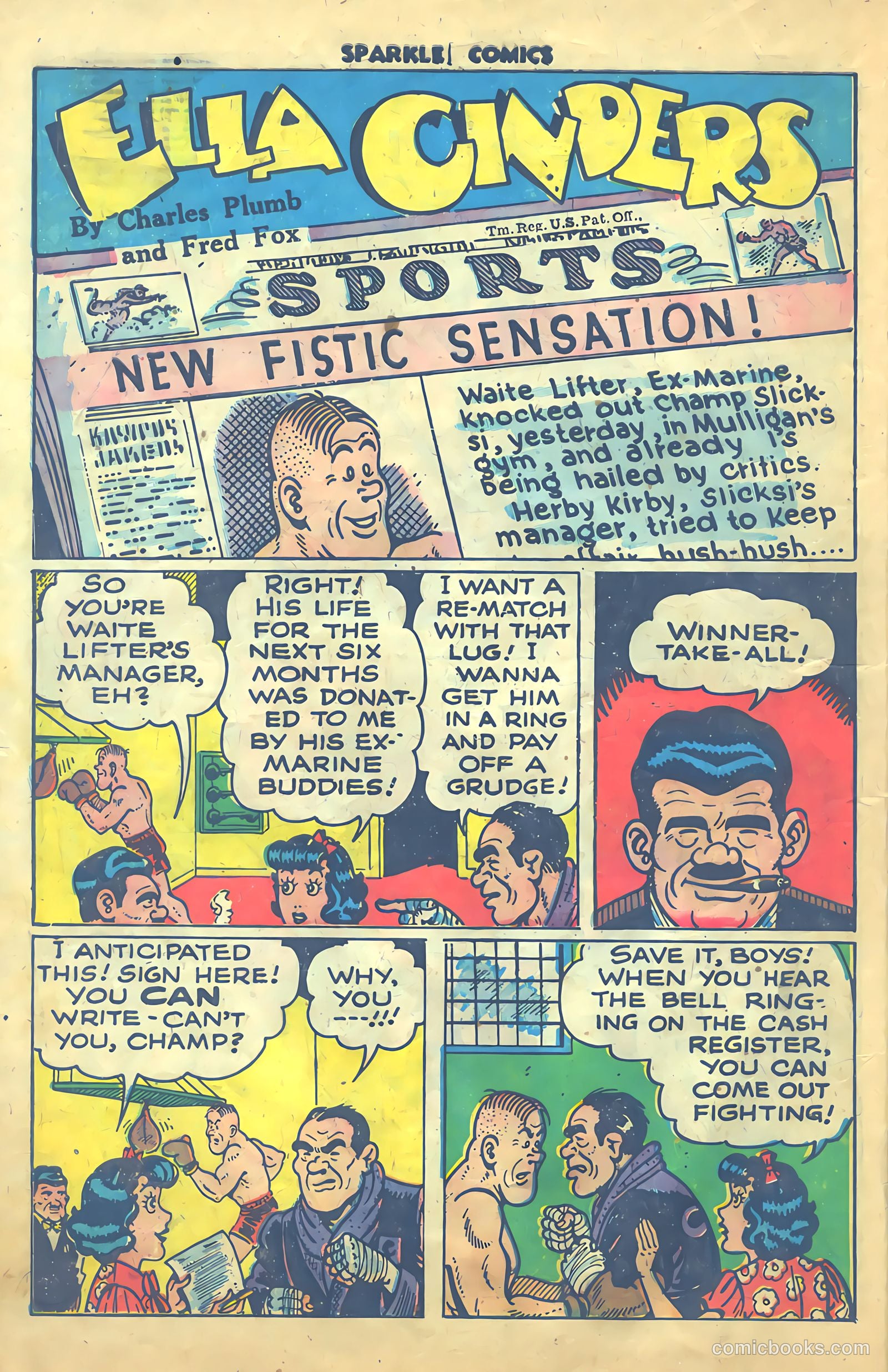 Sparkle Comics #2 (1948) — page 4 of 36