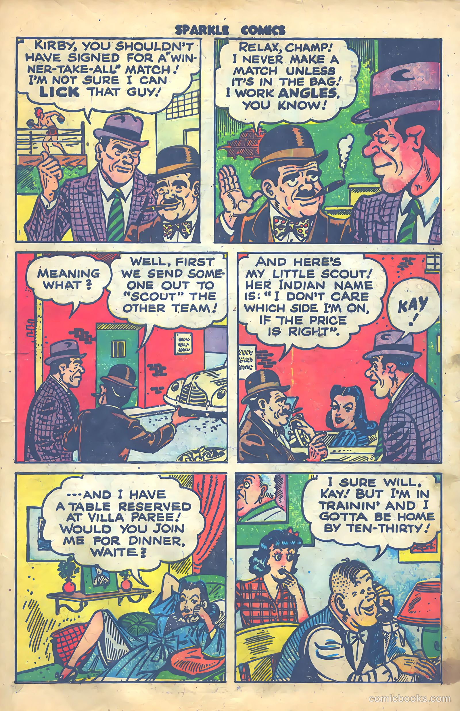 Sparkle Comics #2 (1948) — page 5 of 36