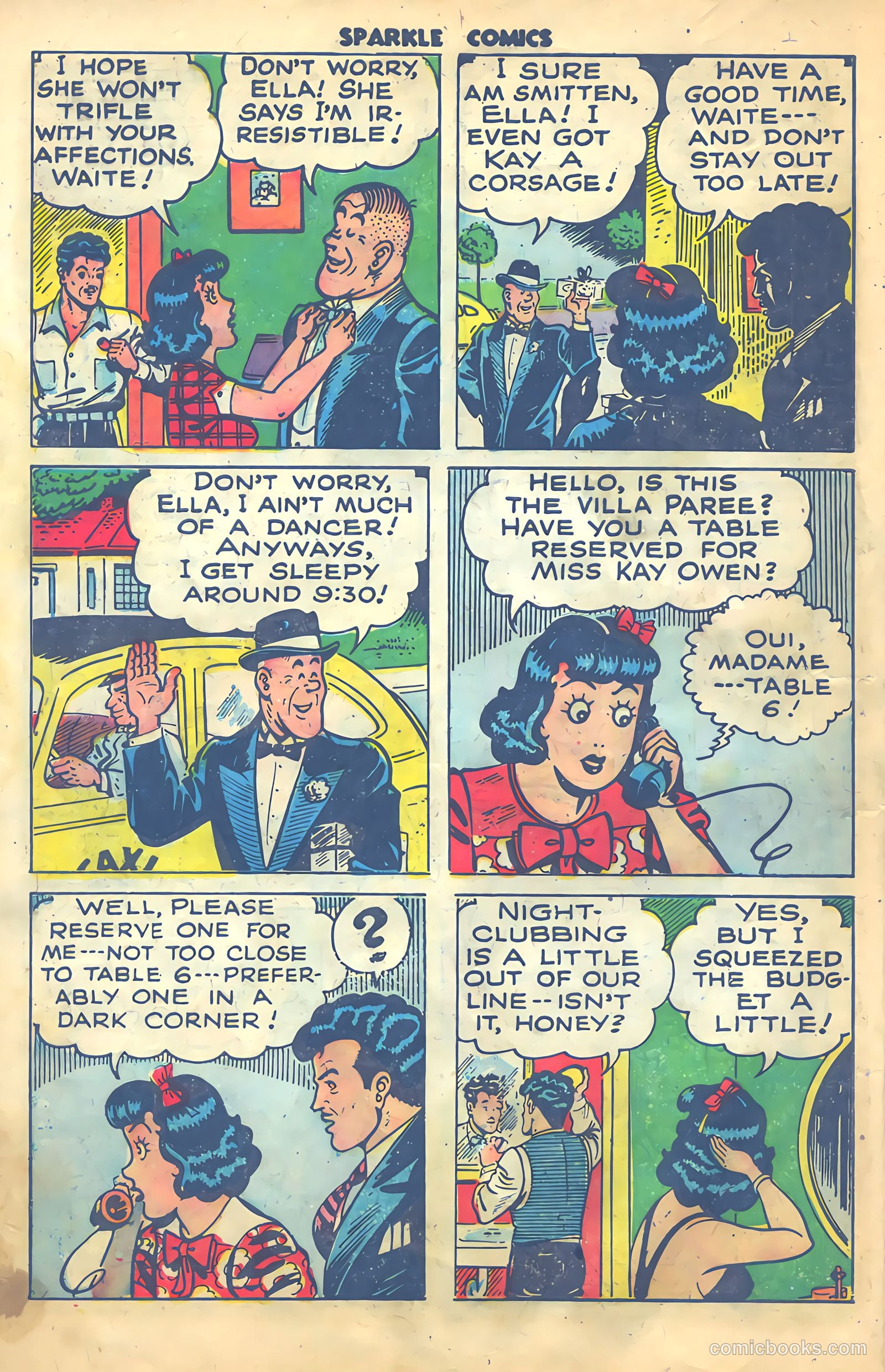 Sparkle Comics #2 (1948) — page 6 of 36