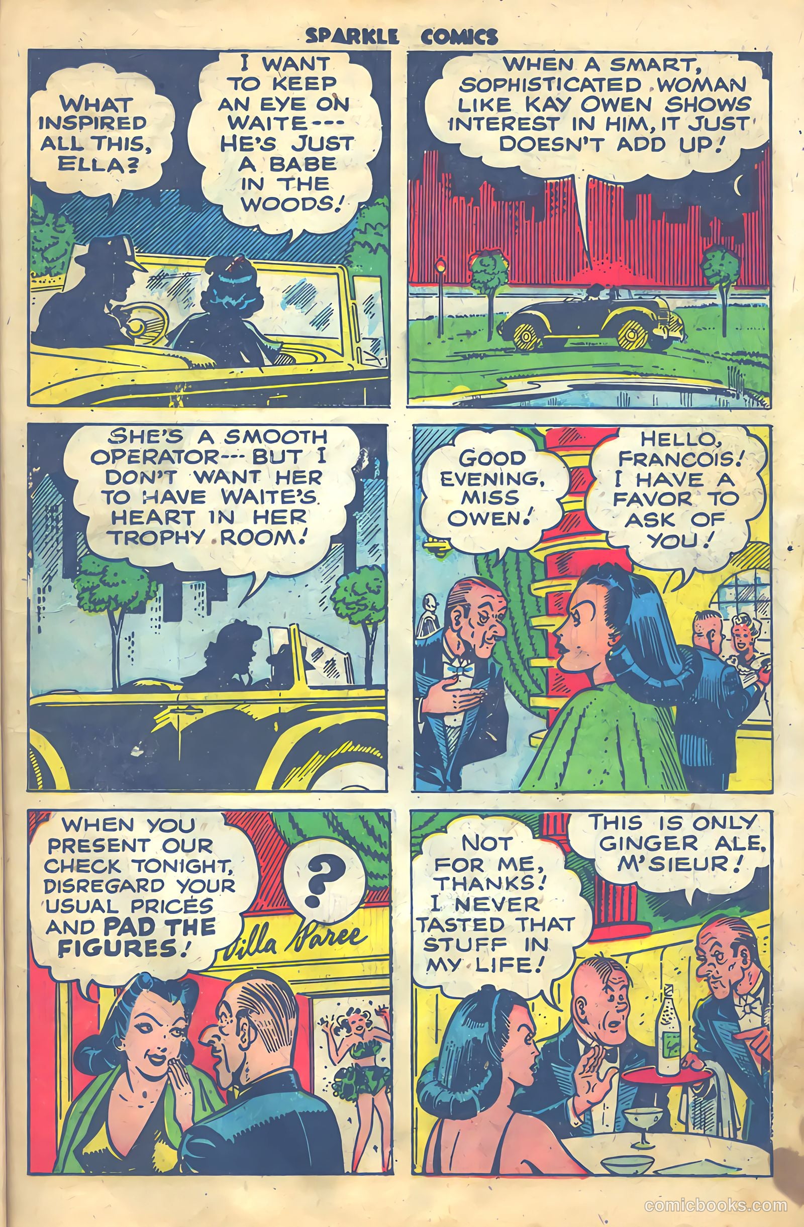 Sparkle Comics #2 (1948) — page 7 of 36