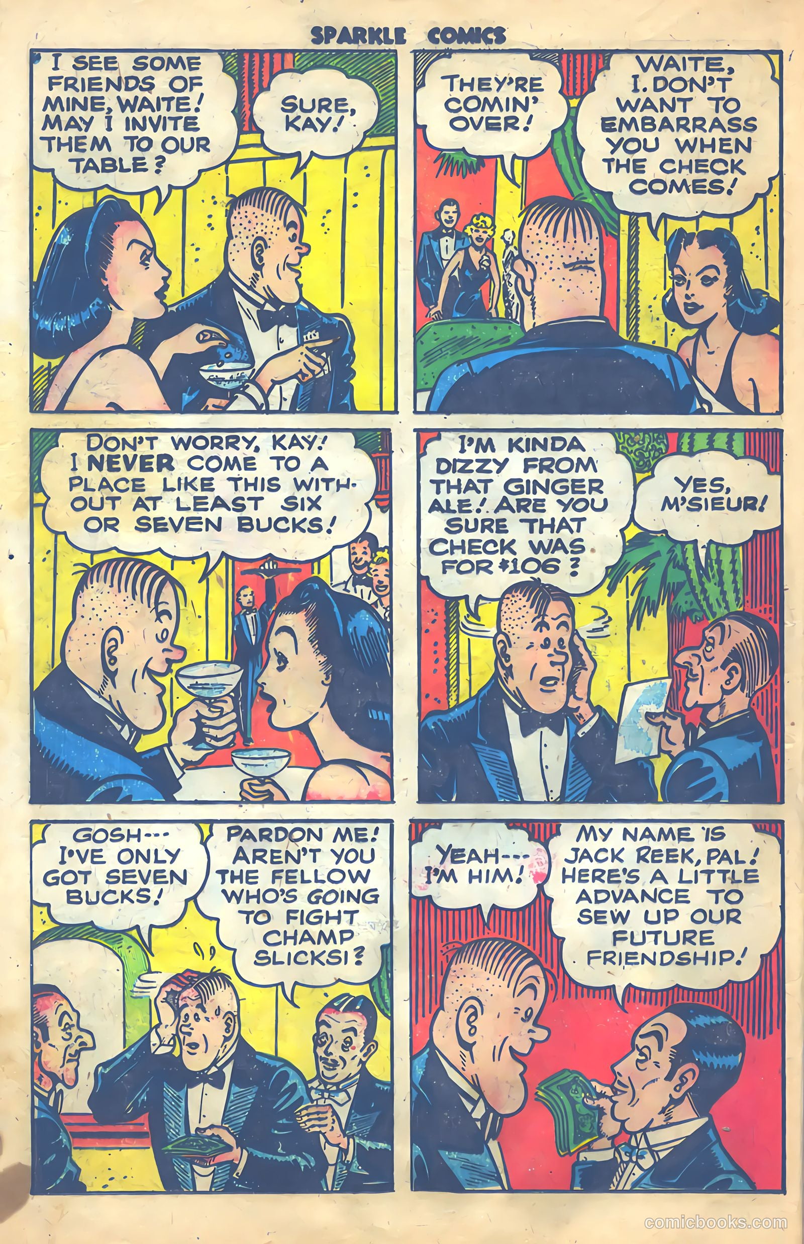 Sparkle Comics #2 (1948) — page 8 of 36