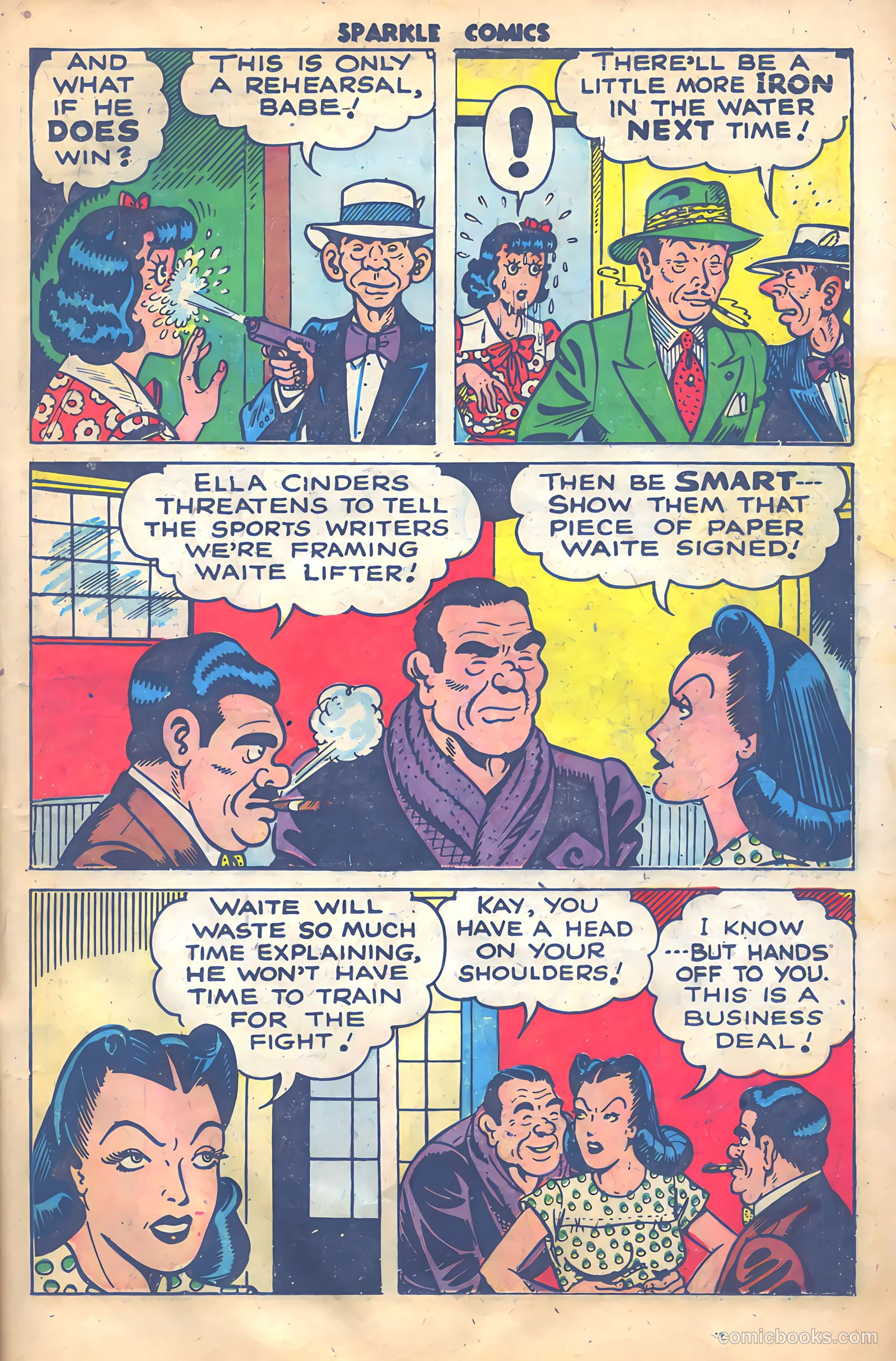 Sparkle Comics #2 (1948) — page 13 of 36