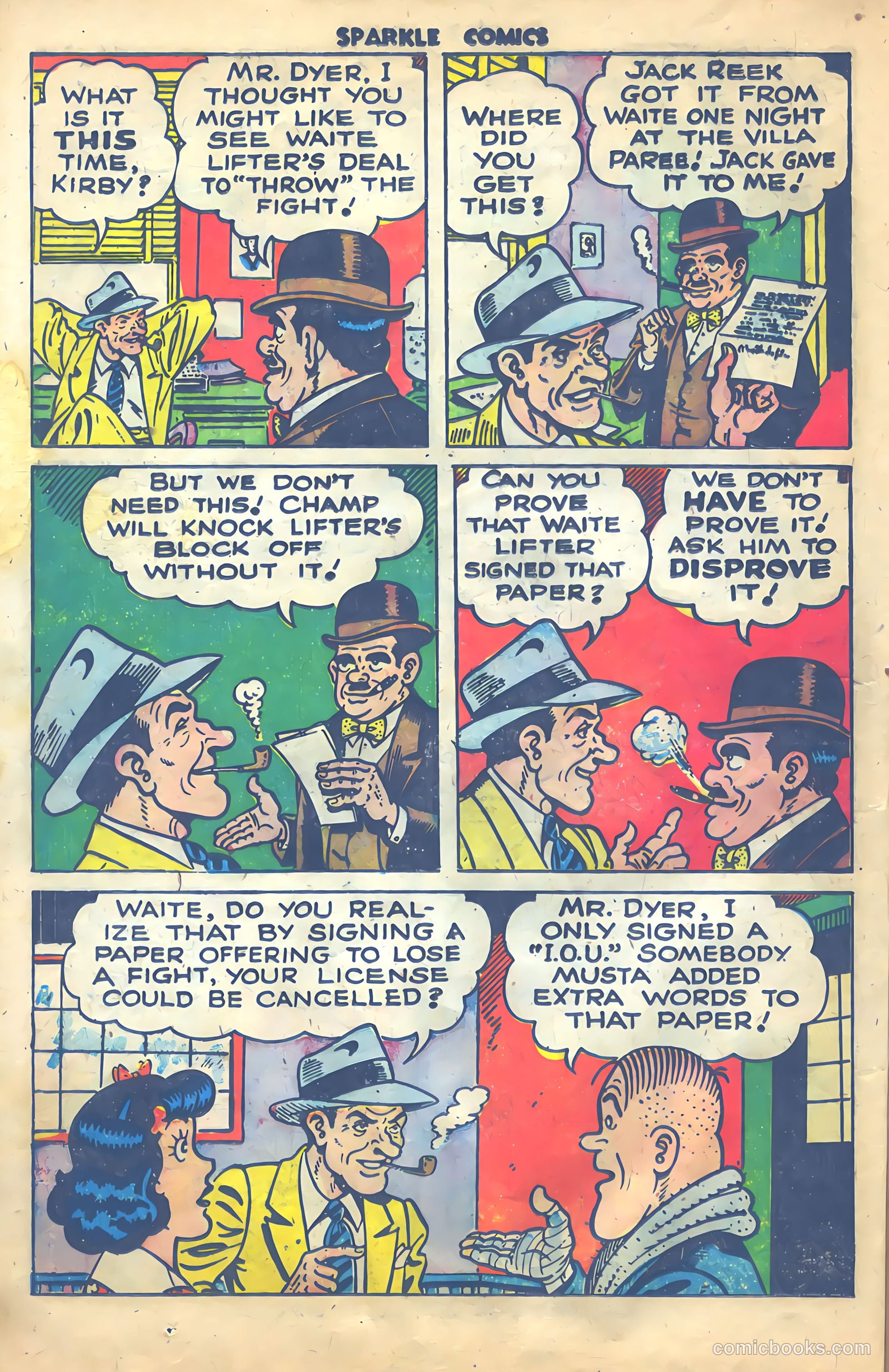 Sparkle Comics #2 (1948) — page 14 of 36