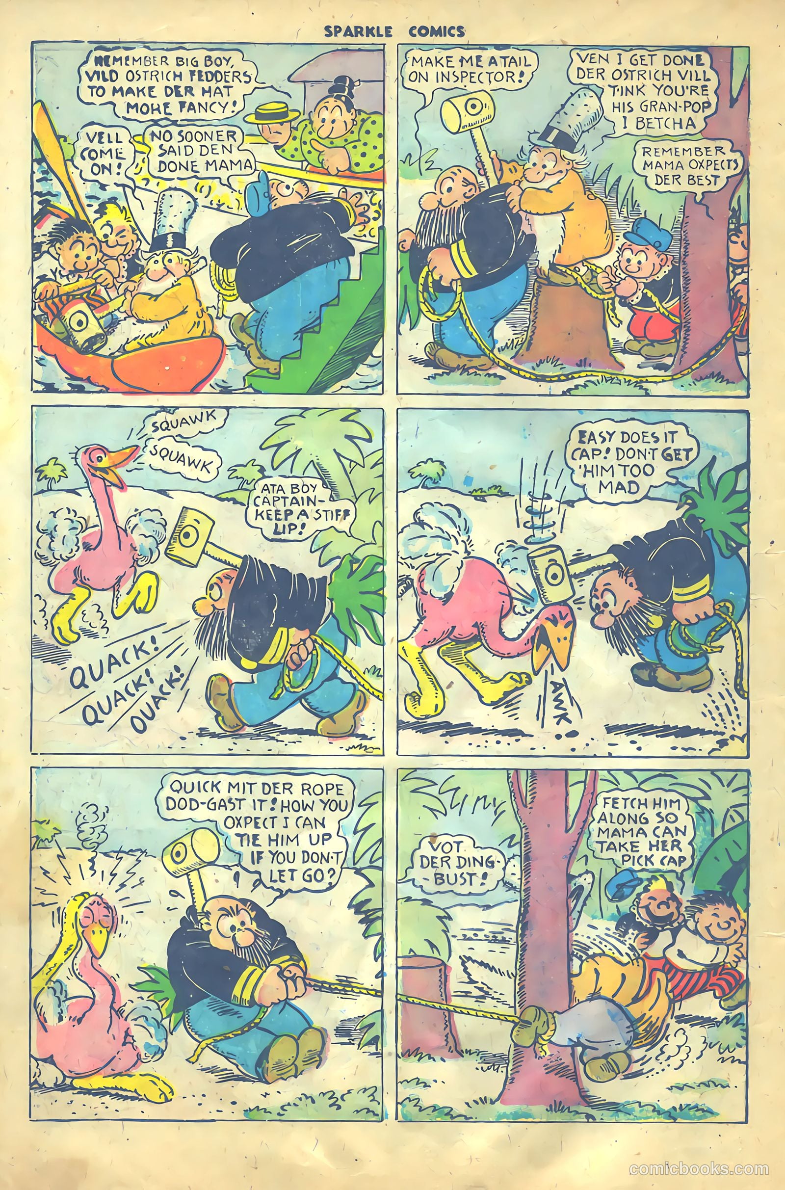 Sparkle Comics #2 (1948) — page 22 of 36
