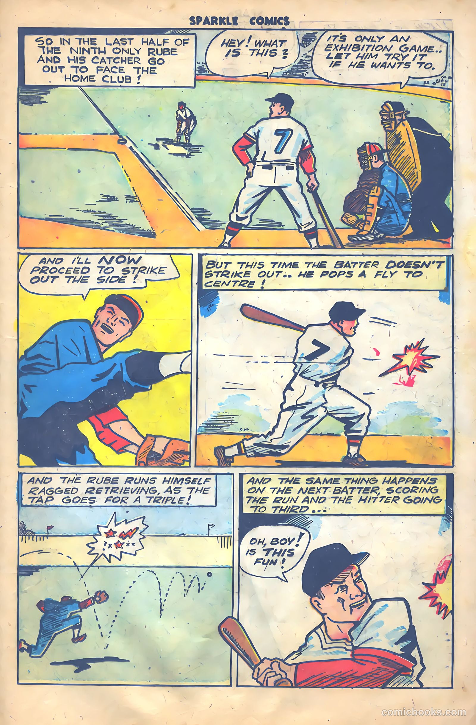 Sparkle Comics #2 (1948) — page 29 of 36