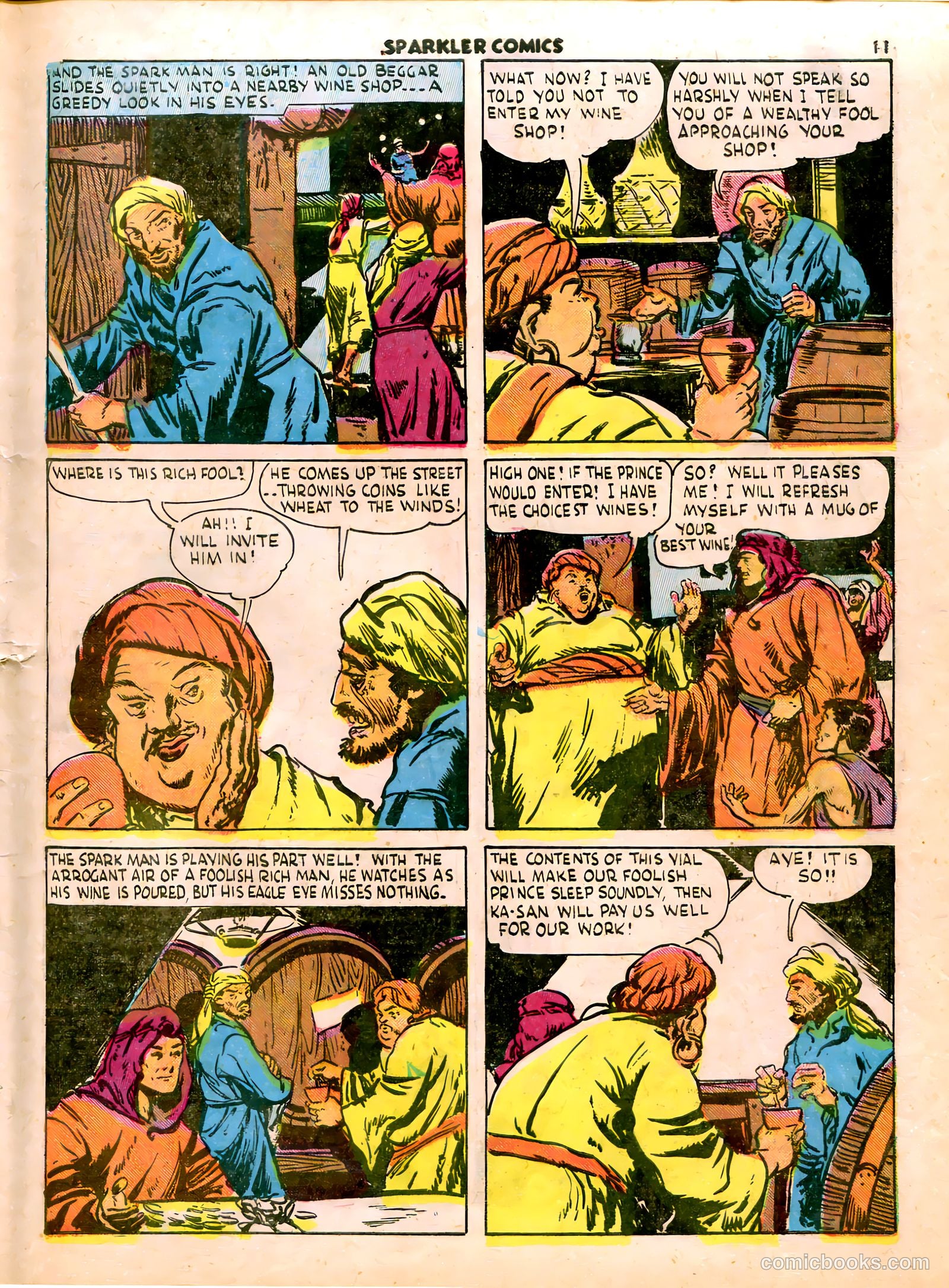 Sparkle Comics #20 (1951) — page 6 of 53