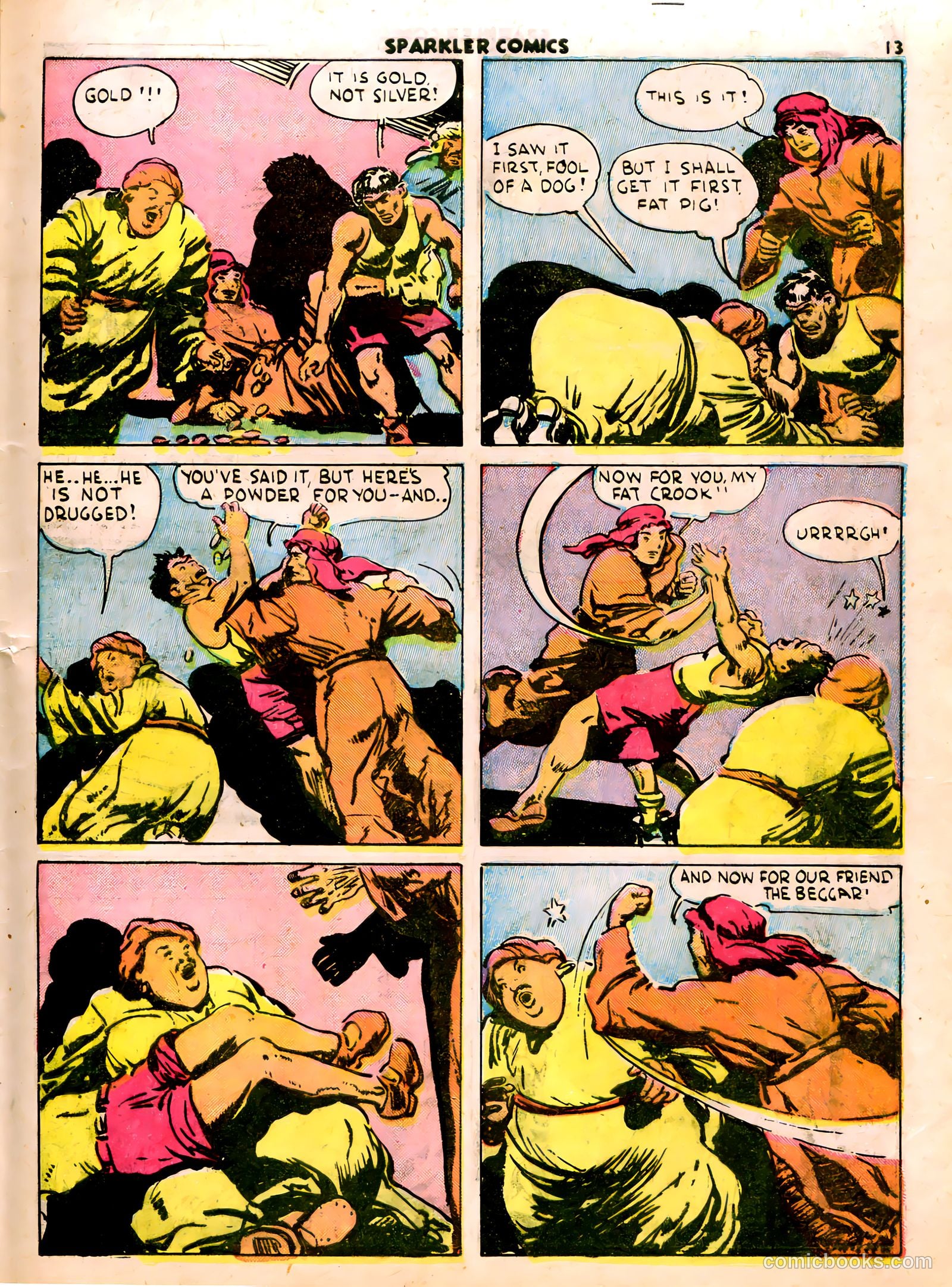Sparkle Comics #20 (1951) — page 8 of 53