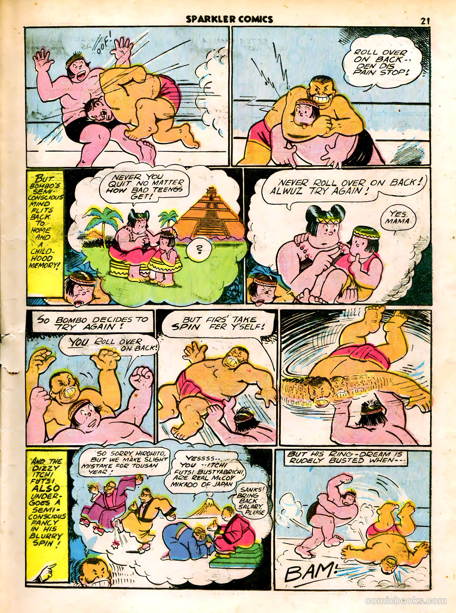 Sparkle Comics #20 (1951) — page 16 of 53