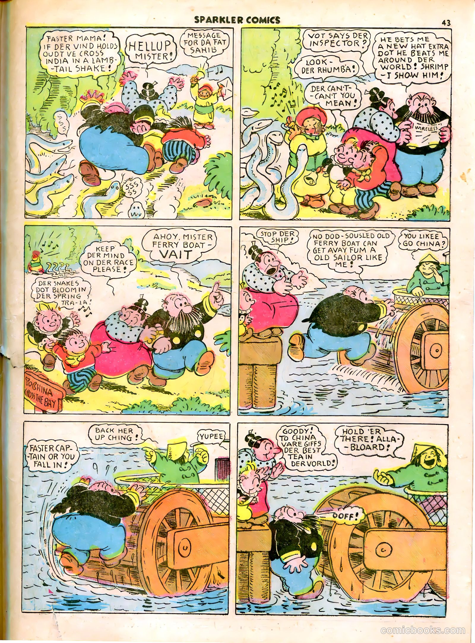 Sparkle Comics #20 (1951) — page 30 of 53