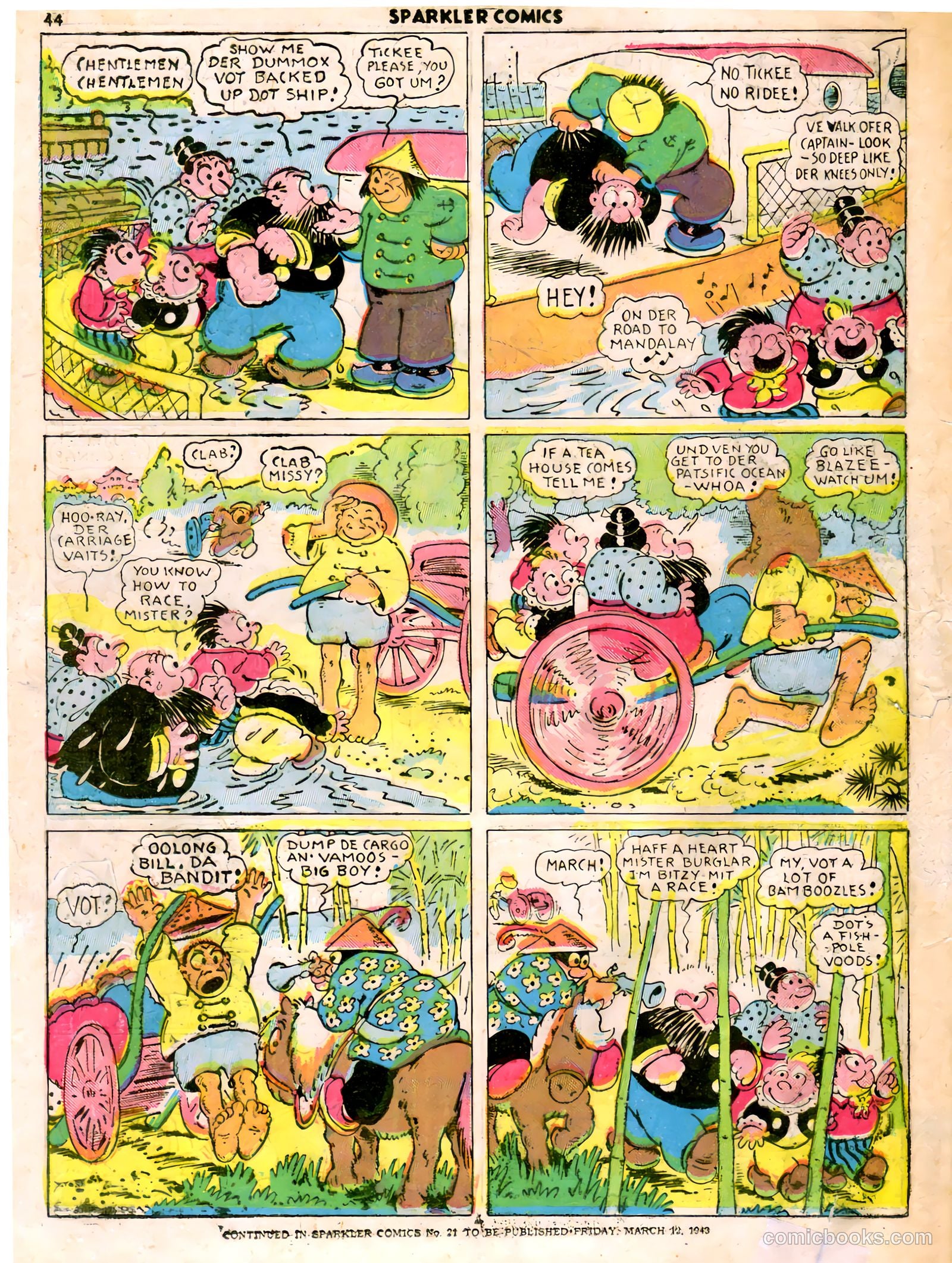 Sparkle Comics #20 (1951) — page 31 of 53
