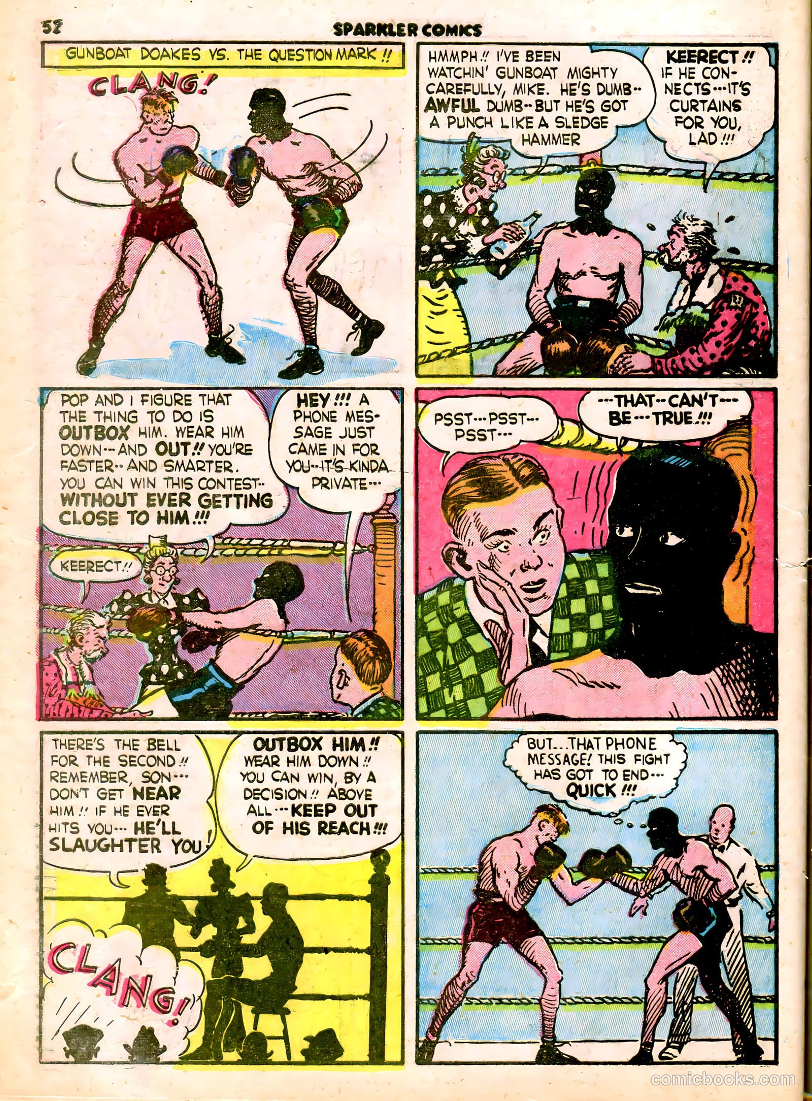 Sparkle Comics #20 (1951) — page 39 of 53