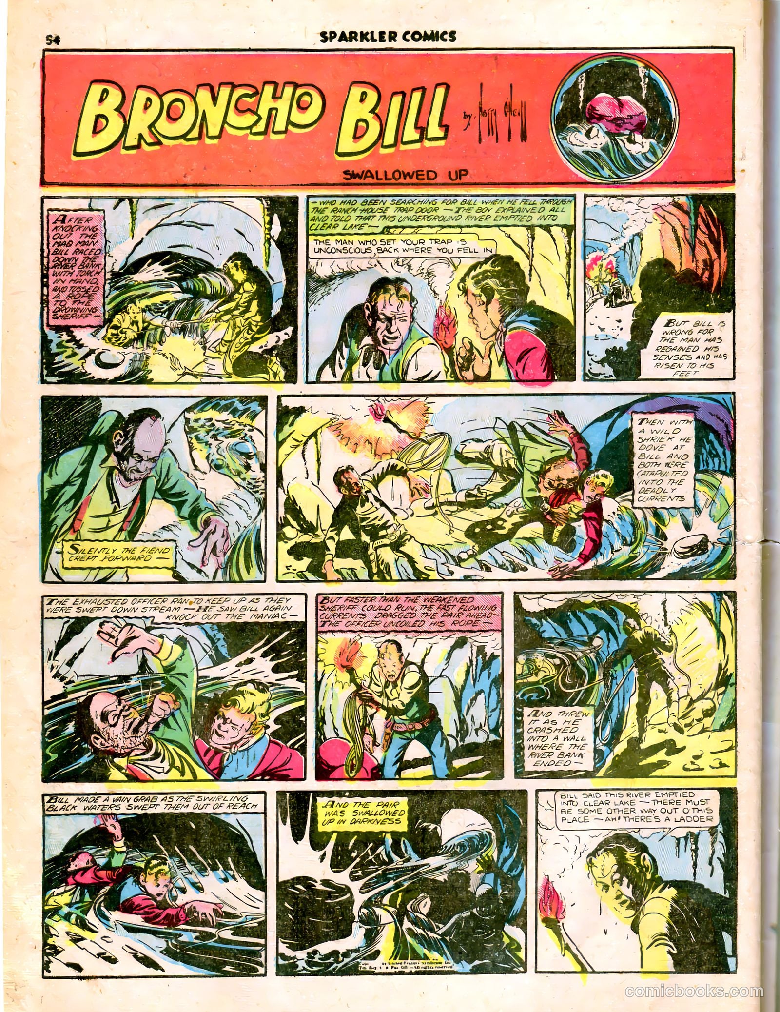 Sparkle Comics #20 (1951) — page 41 of 53